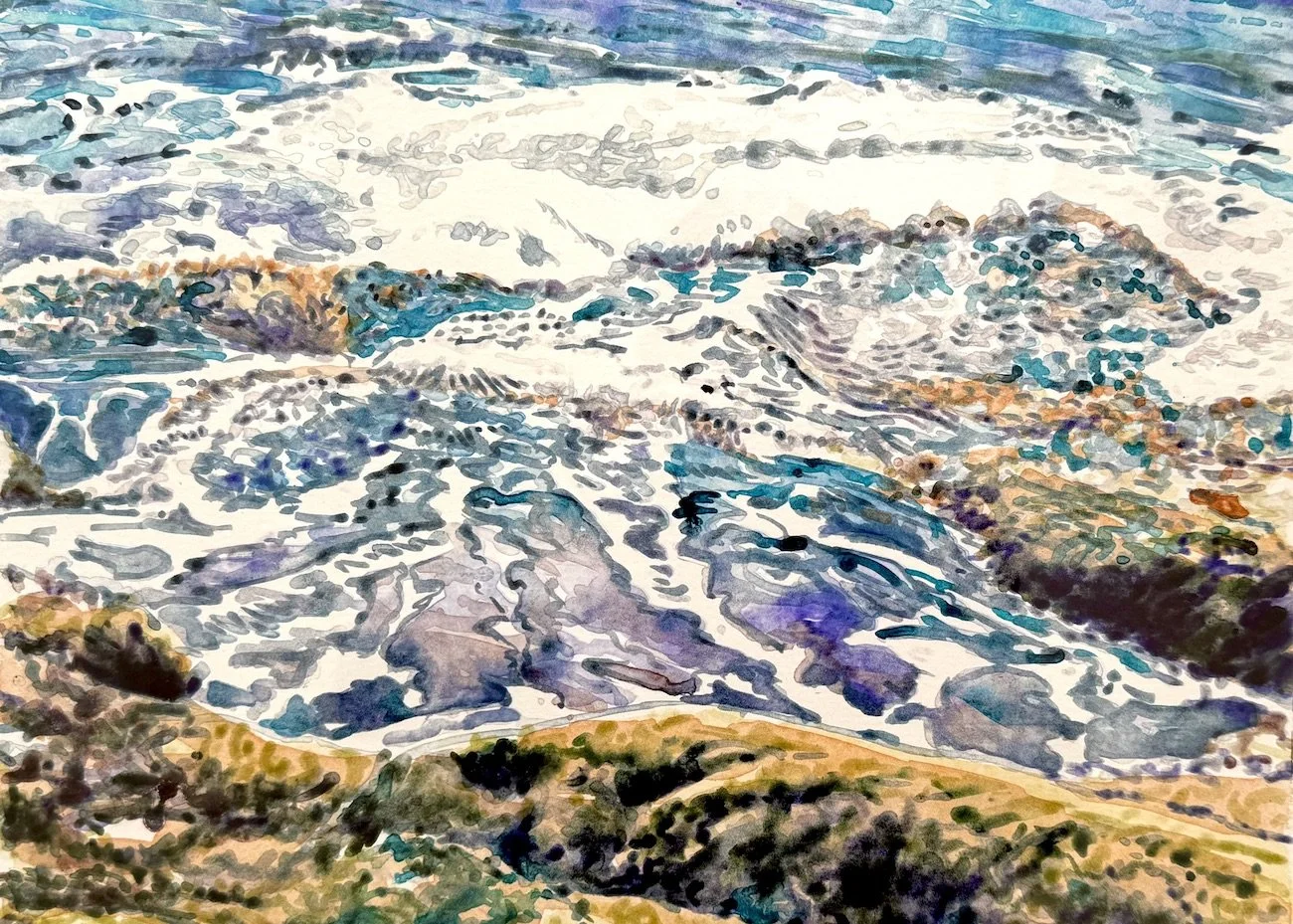 Undulating Blue 4/  image #1