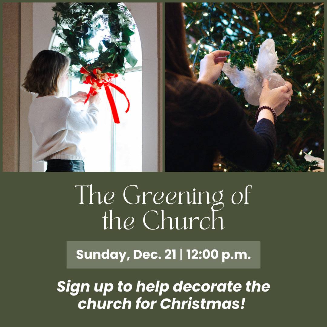 The Greening of the Church