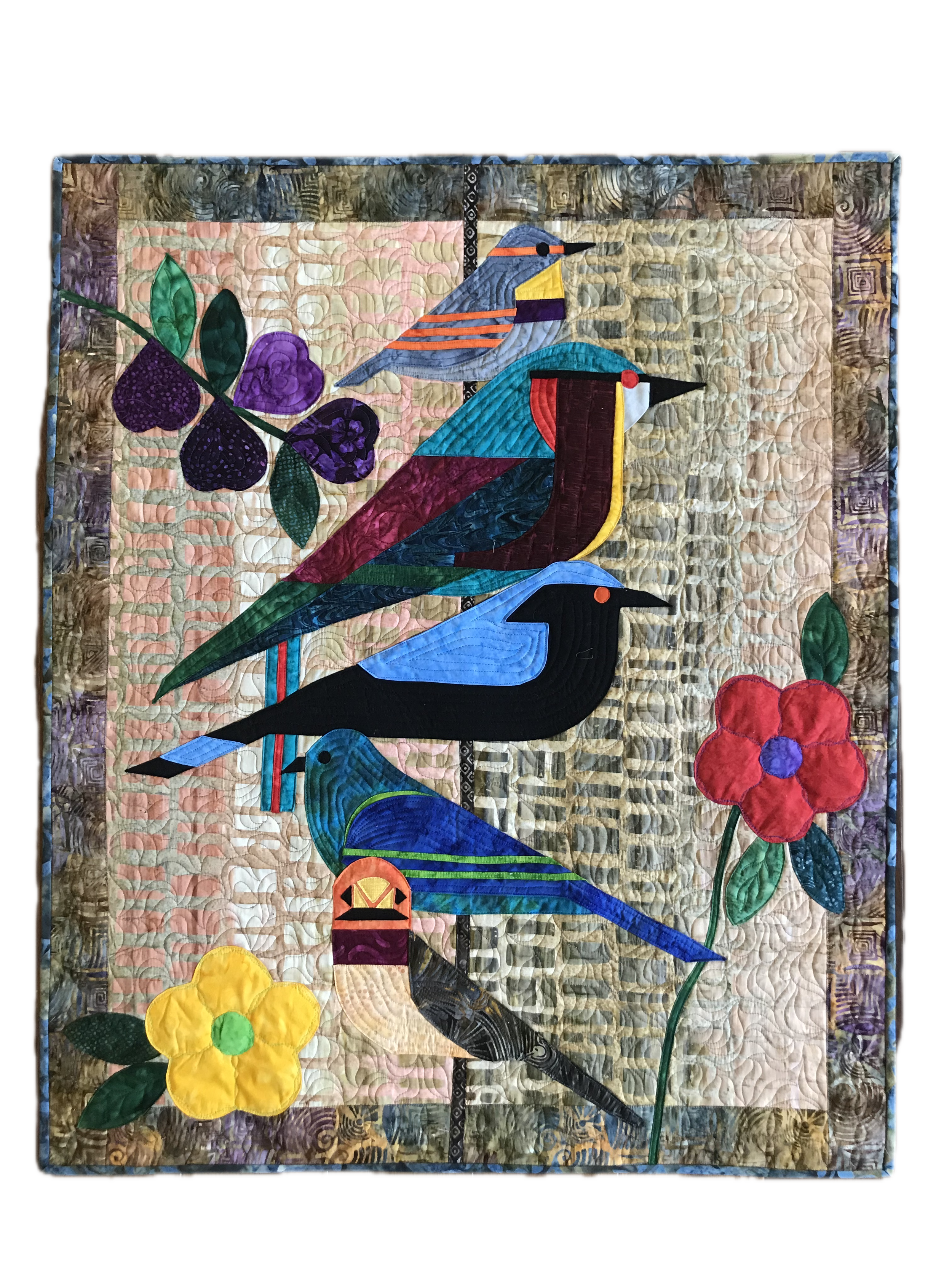 Summer Birds  24 X 36