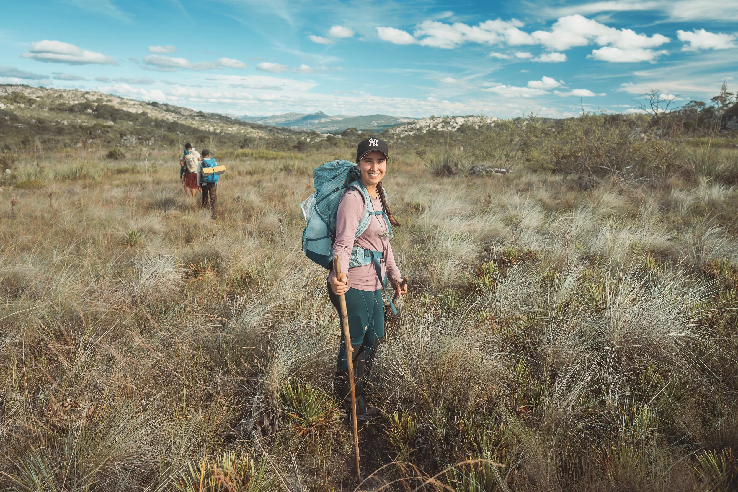 Trekking in Campos João Alves, Sempre Vivas National Park