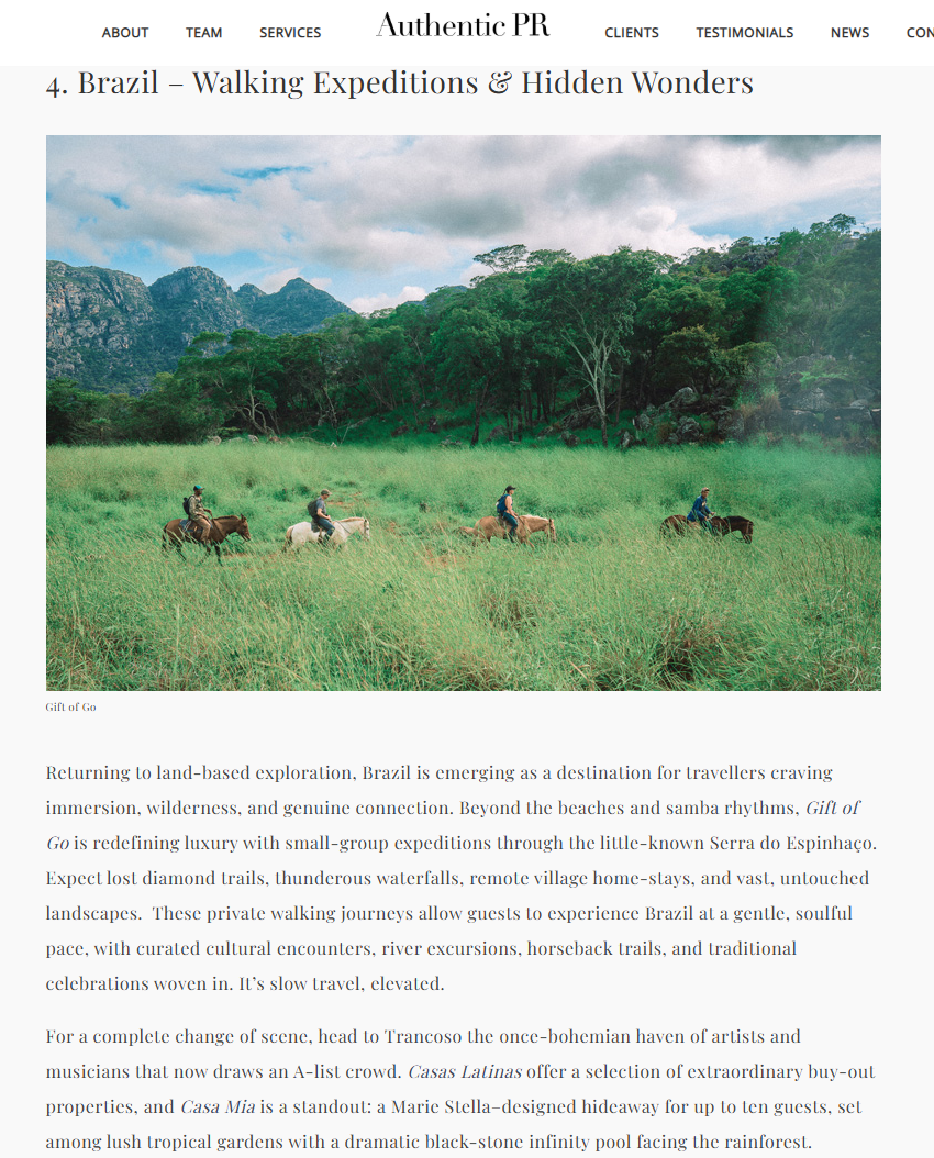 Brazil – Walking Expeditions & Hidden Wonders