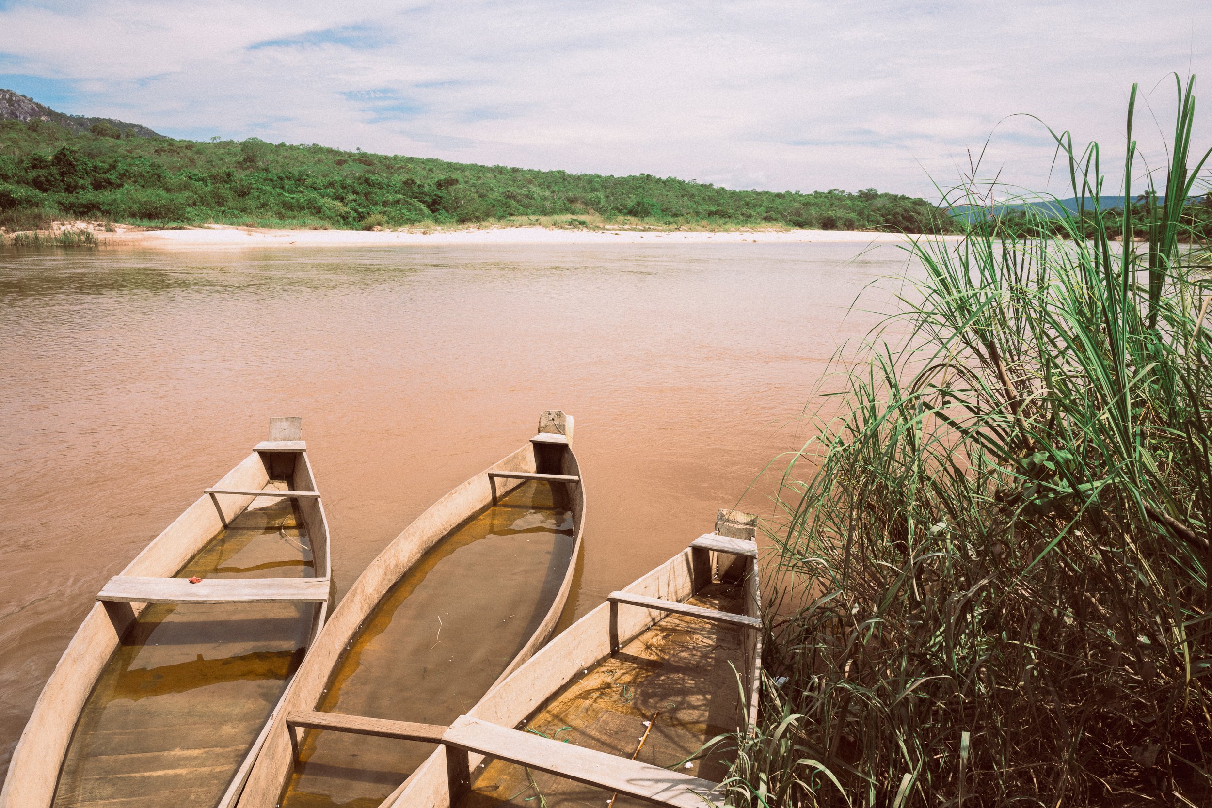 Confluence of the Inhacicão and Jequitinhonha Rivers