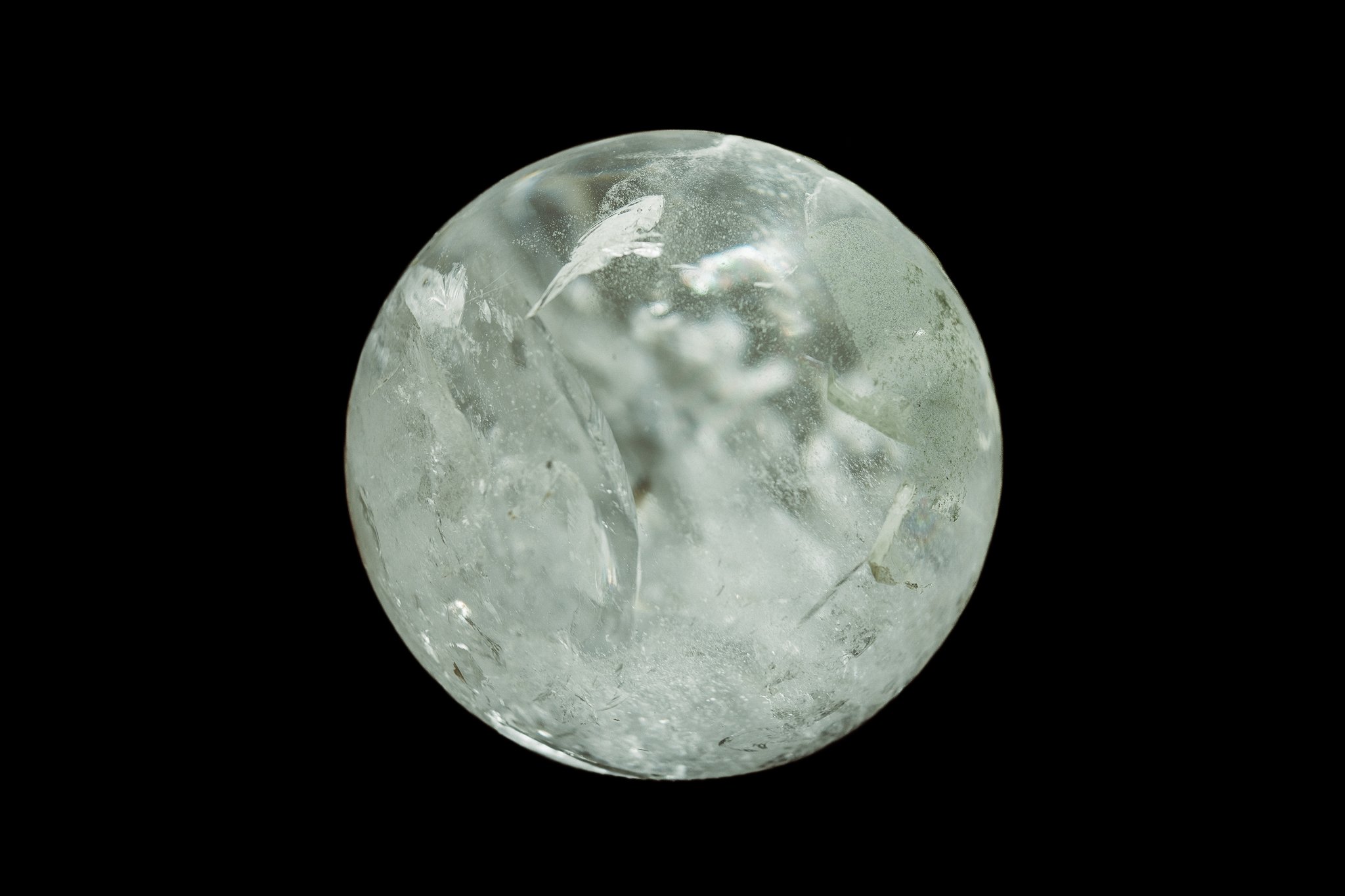 A crystal ball in Mendanha, Diamantina