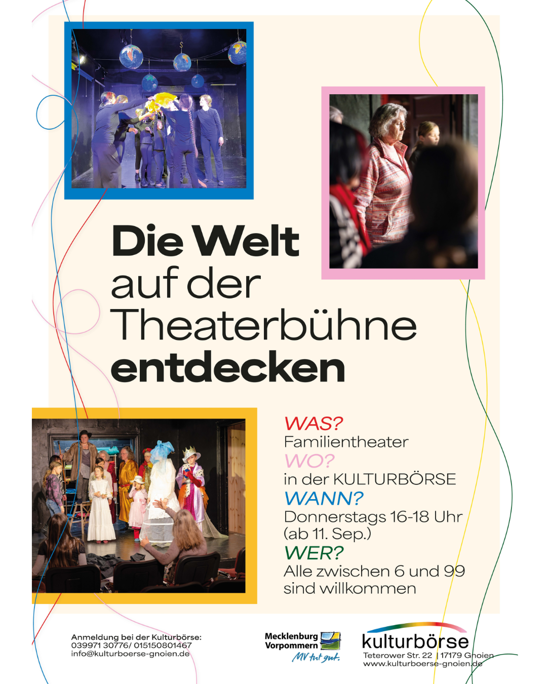 Ein neues Theaterstück beginnt!
