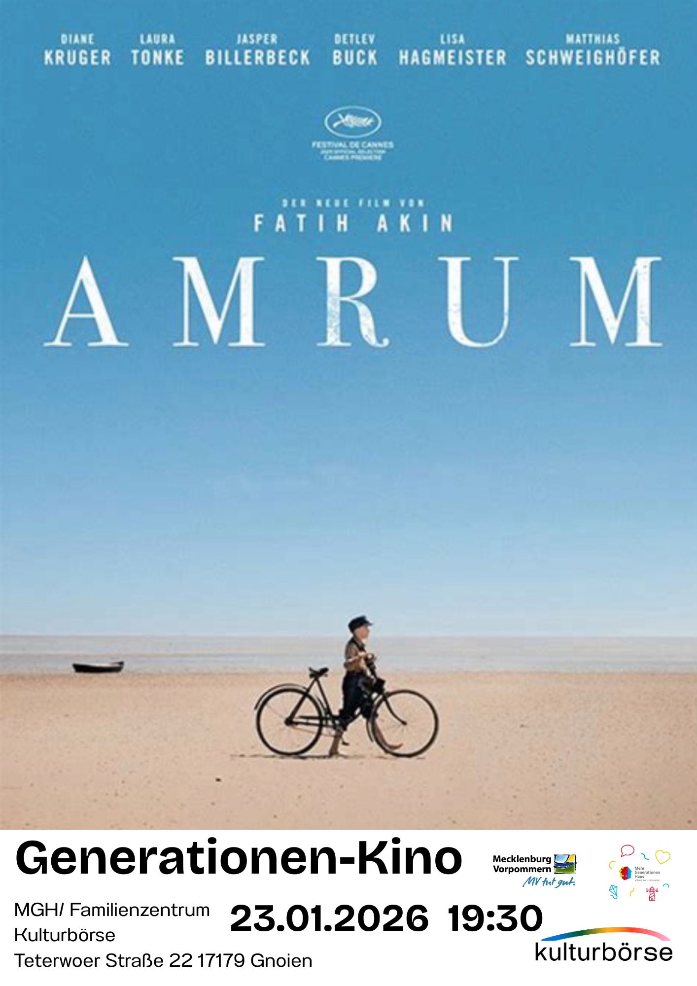 Generationen Kino 23.01. "Amrum"