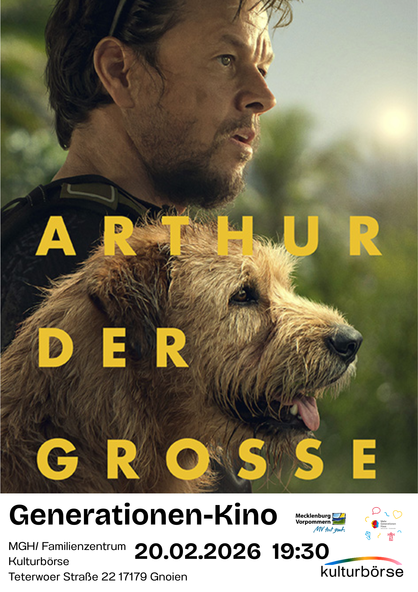 Generationen Kino 20.02. "Arthur der Große"