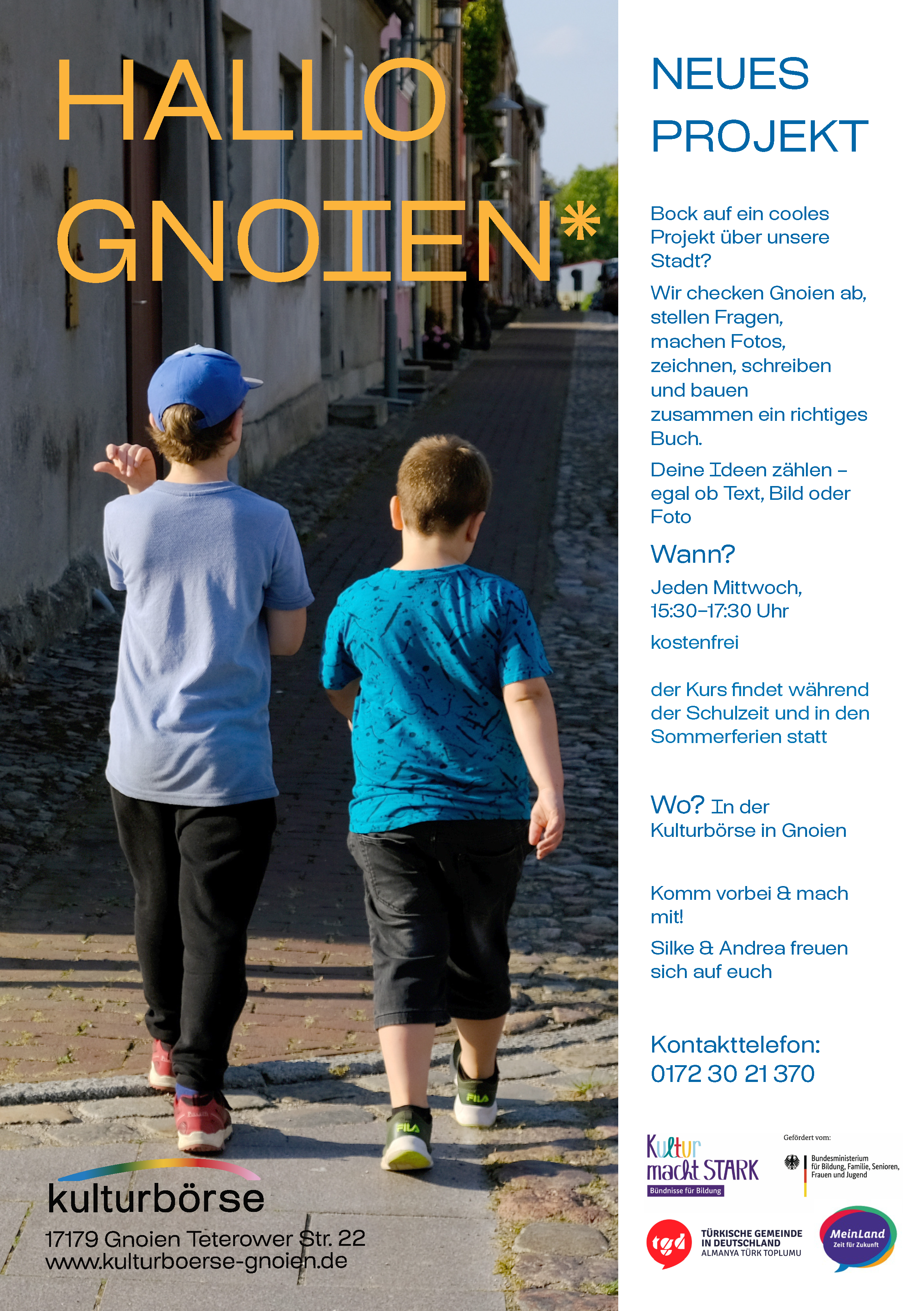 Neues Projekt: HALLO GNOIEN* Foto- und Buchprojekt 
