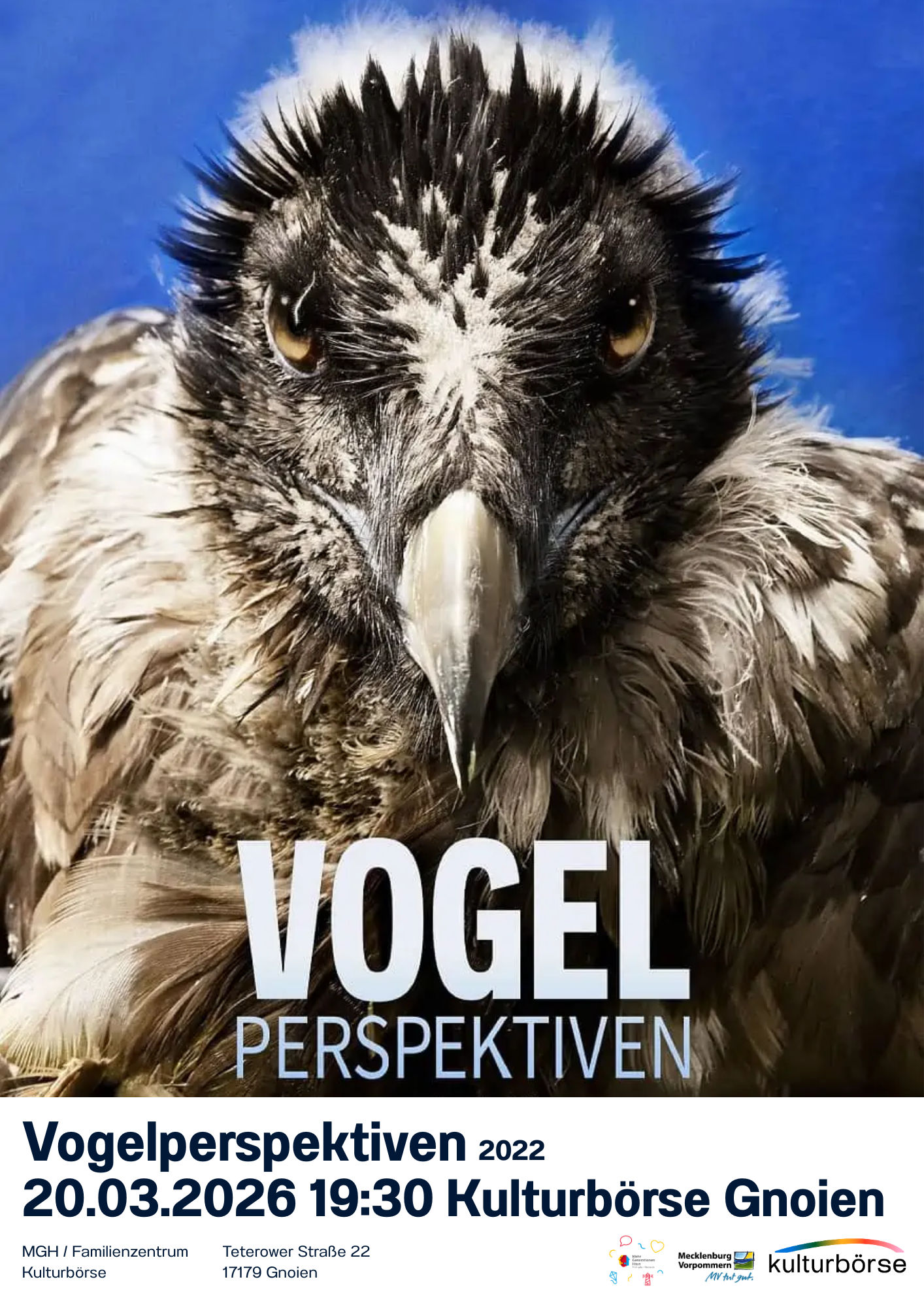Generationenkino 20.03. “Vogelperspektiven” 