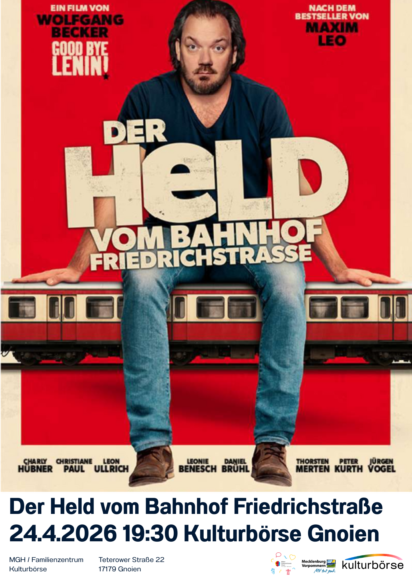 Generationenkino 24.04.2026 “Der Held vom Bahnhof Friedrichstraße”