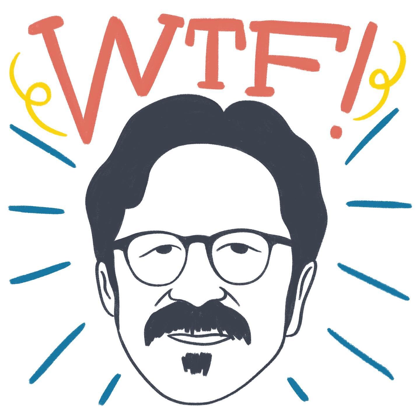 I&rsquo;ve been listening lately to Marc Maron&rsquo;s podcast WTF and I love it. I enjoyed his tv series Maron and the podcast reminds me of the show. The conversations are great and it&rsquo;s good to improve my English listening 😅 #learn20minaday