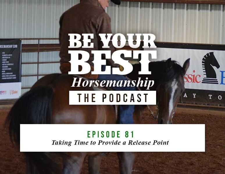 Ep 81: Taking Time to Provide a Release Point