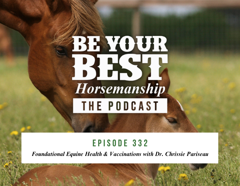 Ep 332: Foundational Equine Health &amp; Vaccinations with Merck Animal Health’s Dr. Chrissie Pariseau