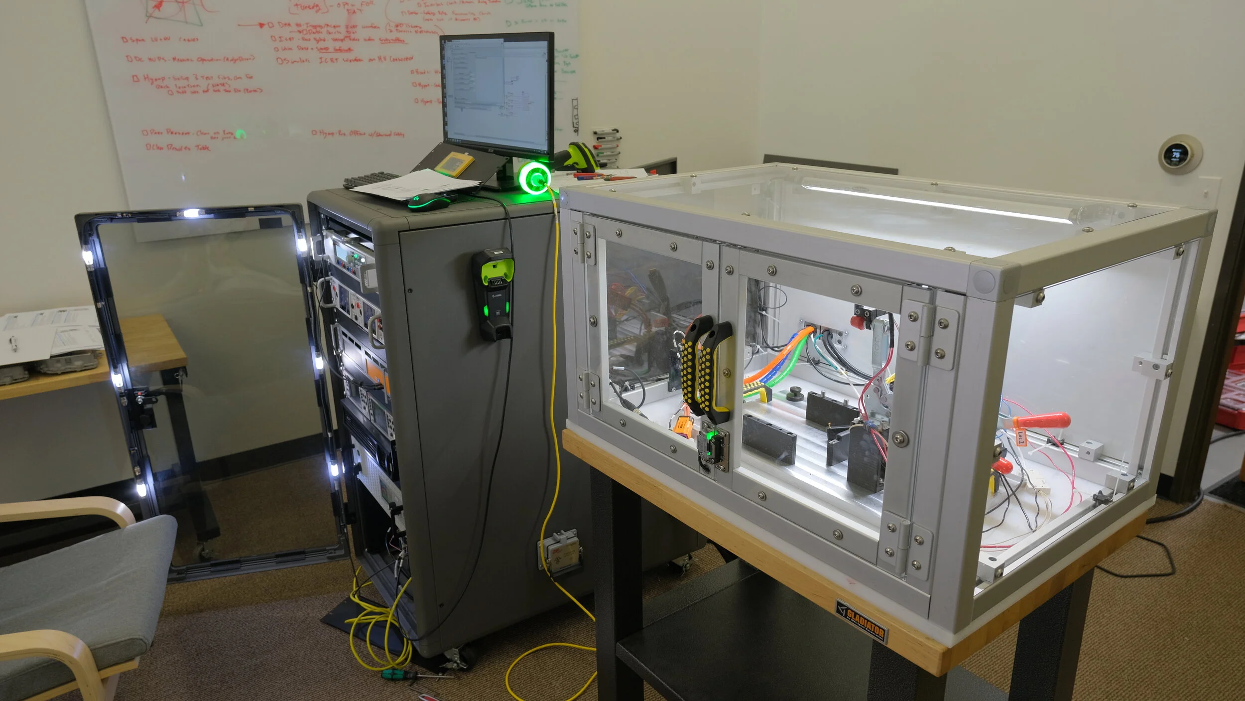 High voltage coolant heater inspection