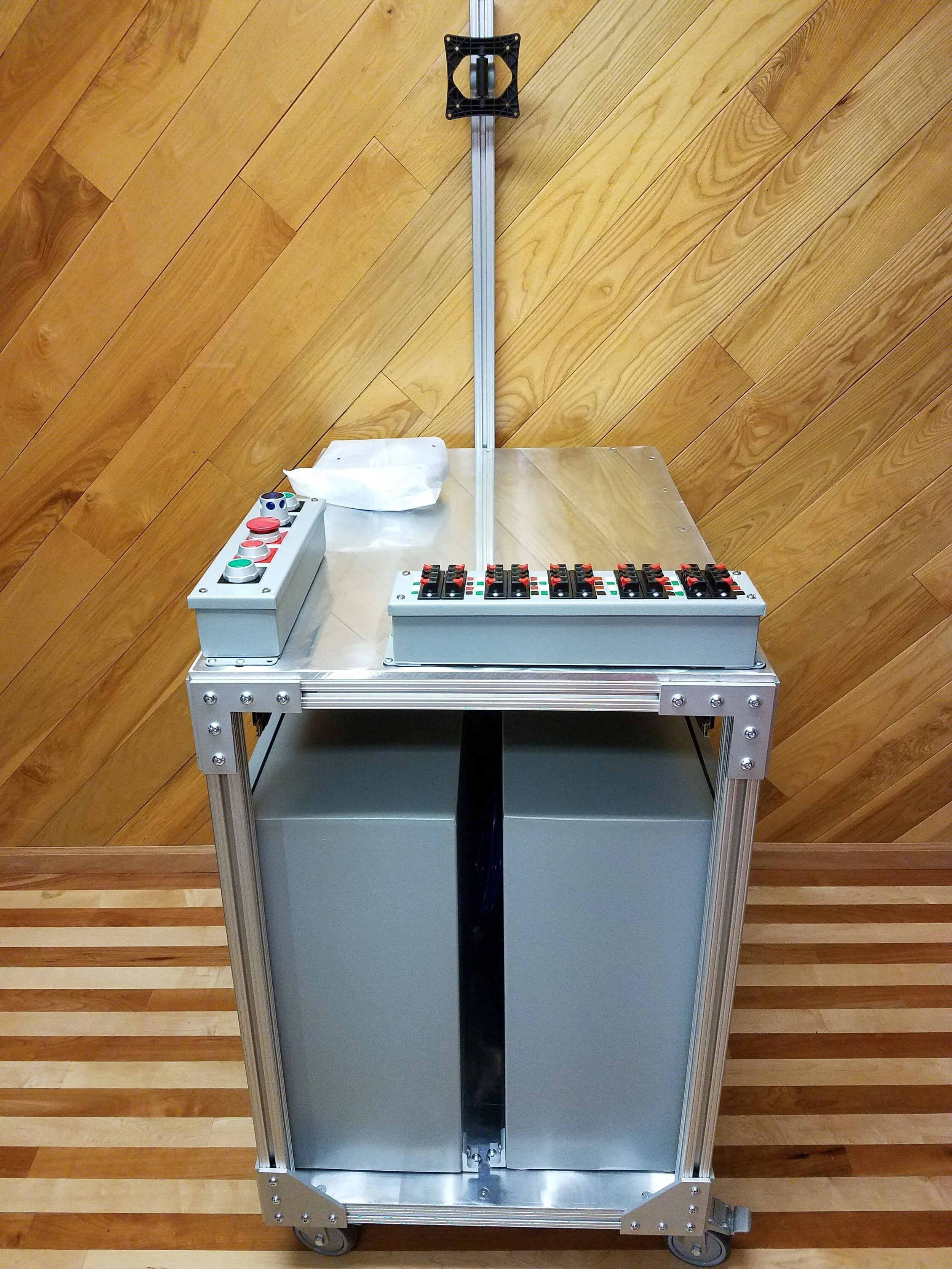 Production sensor exercise rig