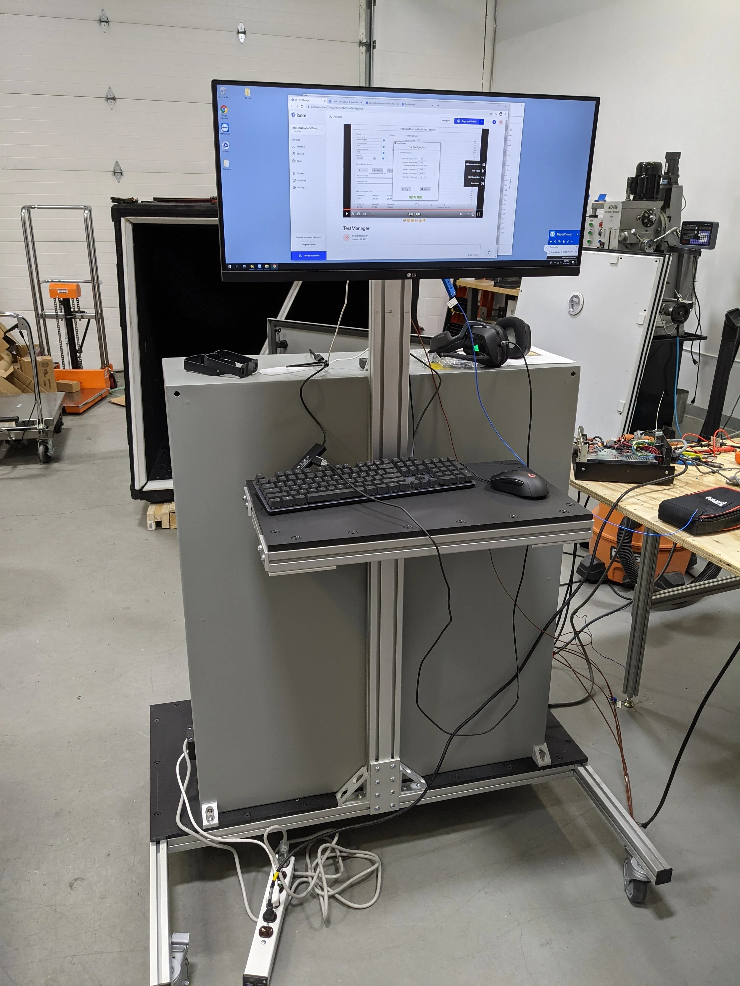 R&amp;D thermal chamber performance tester