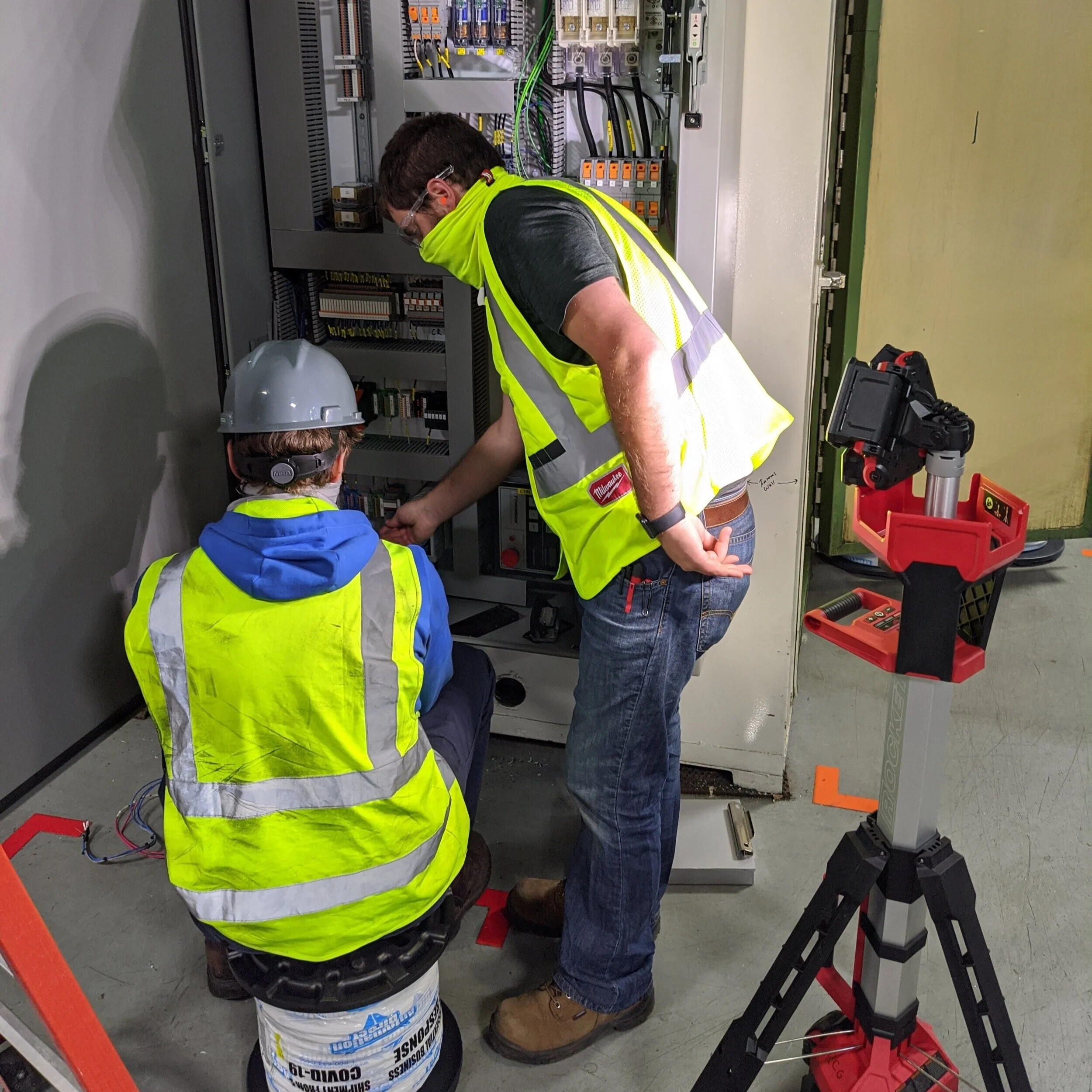 Commercial clutch fan production testing