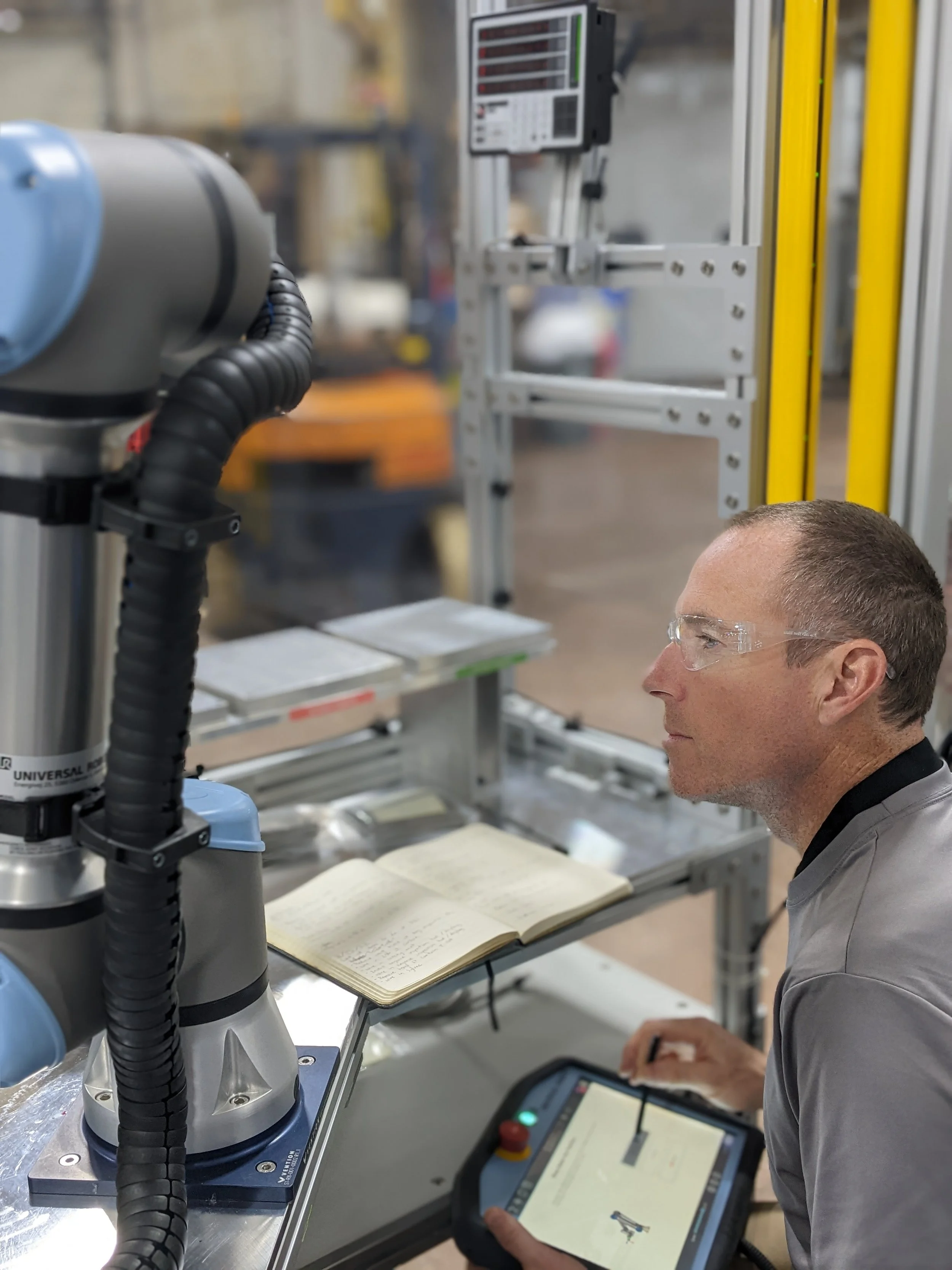 Automated Robotic Inspection Cell for Medical Grade products