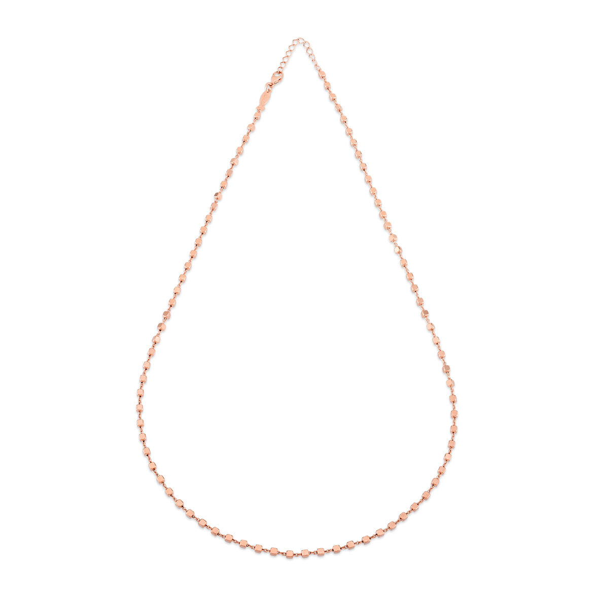 Cubic, Sterling Silver Necklace (Chain)