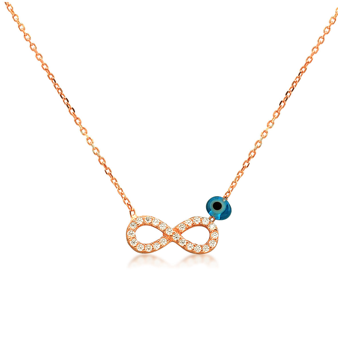 Infinity, Sterling Silver Necklace