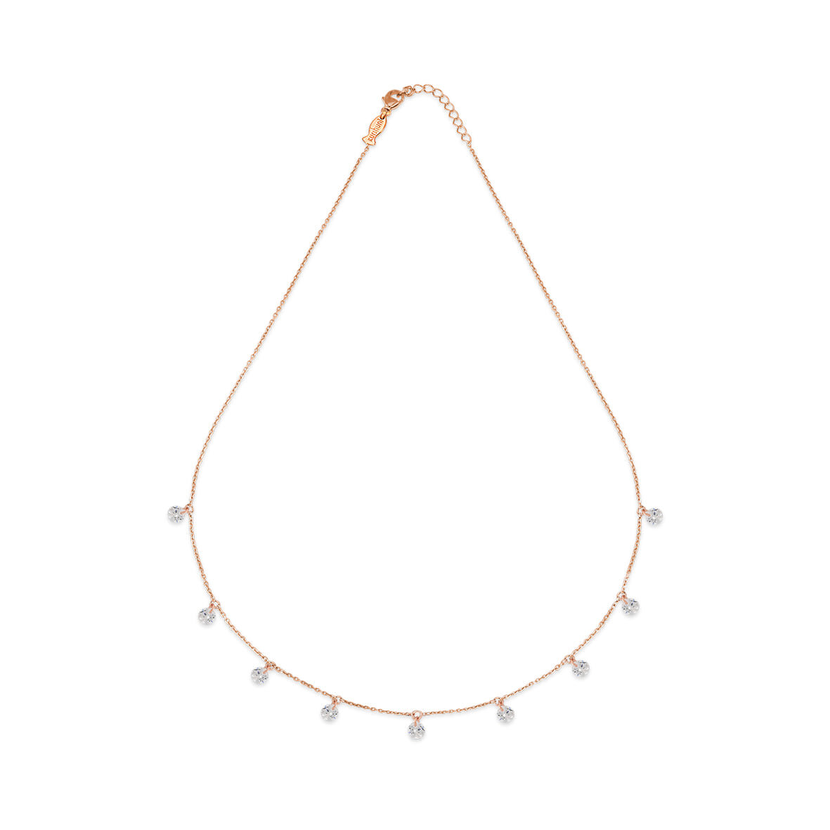 Shining Dots, Sterling Silver Necklace