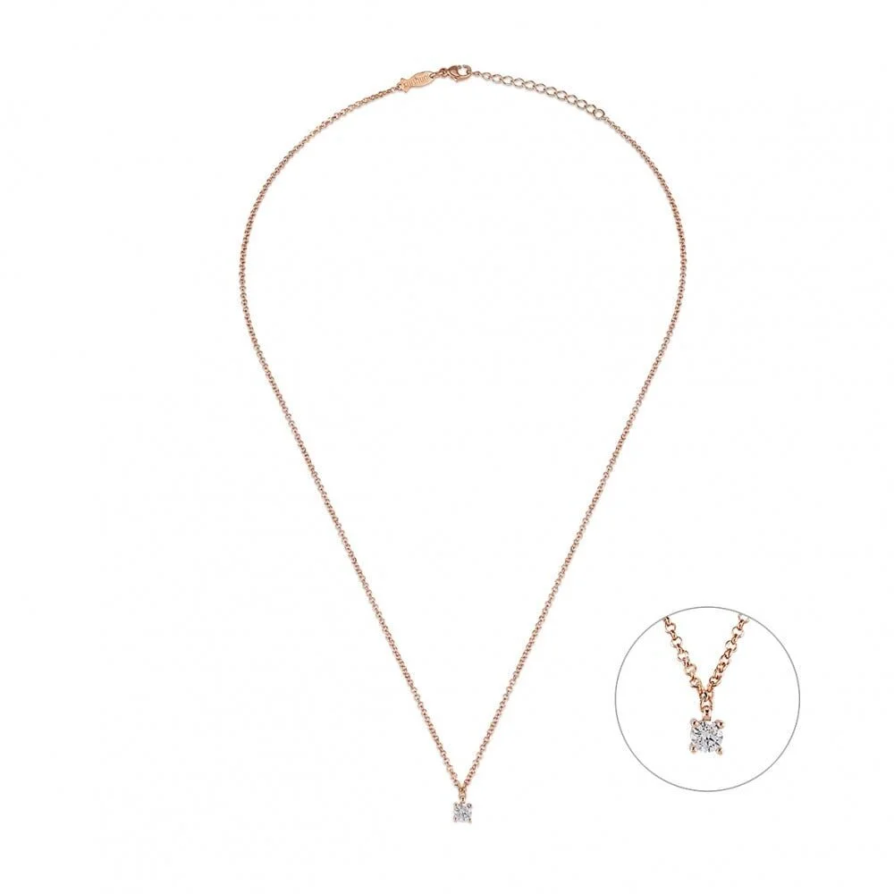 Solitaire 5mm Necklace