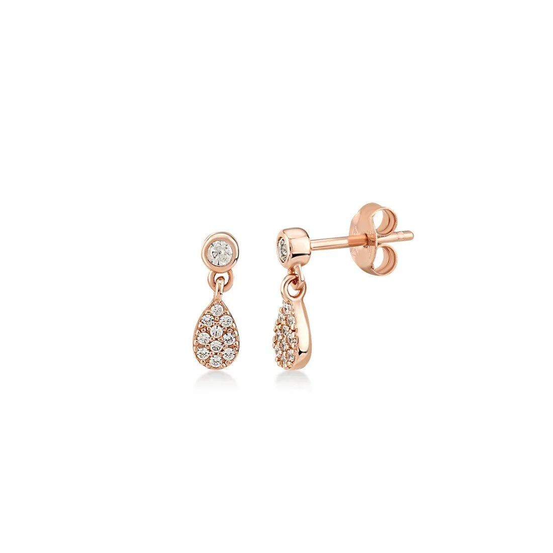 Mini Drop Earrings Multi Stone