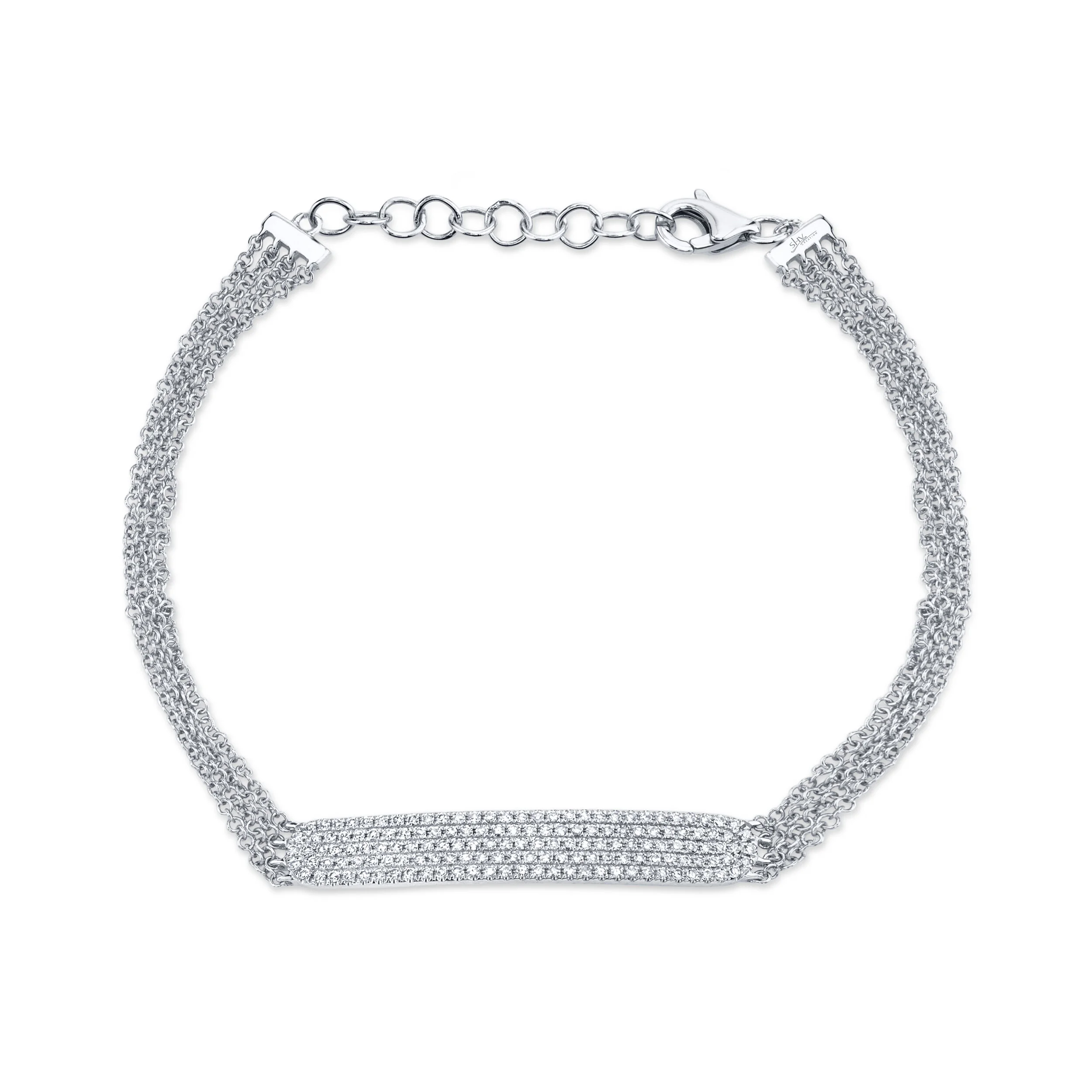 DIAMOND PAVE BAR BRACELET