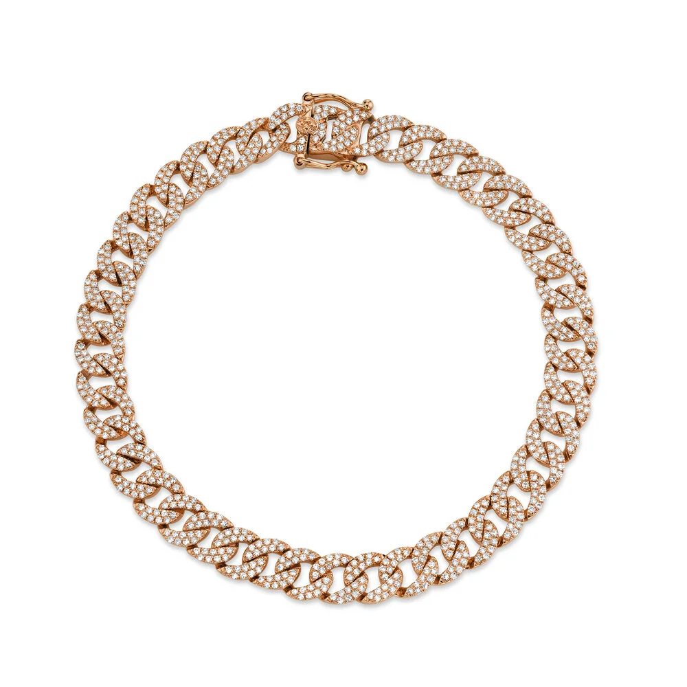 DIAMOND PAVE CHAIN BRACELET