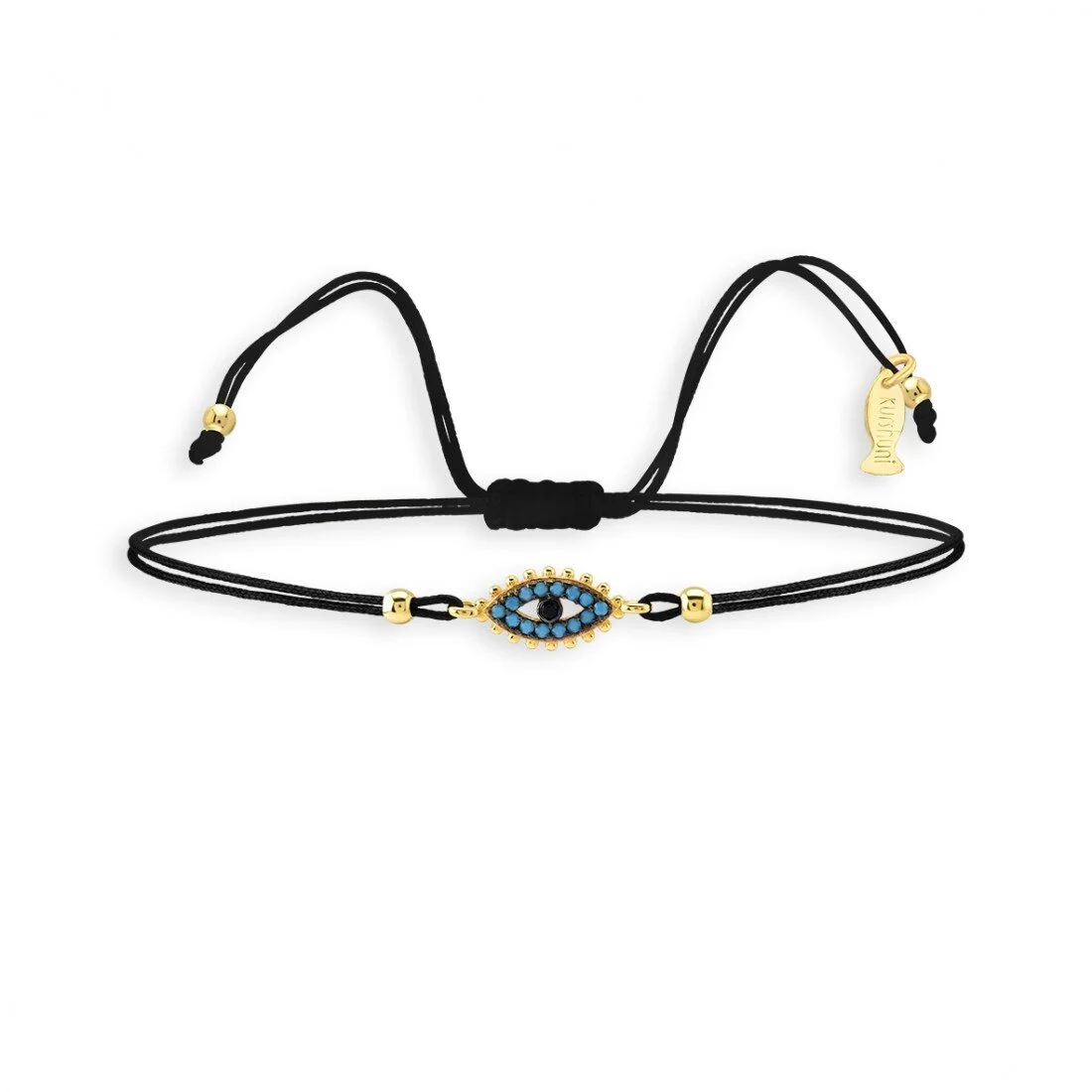 Evil Eye Bracelet With String