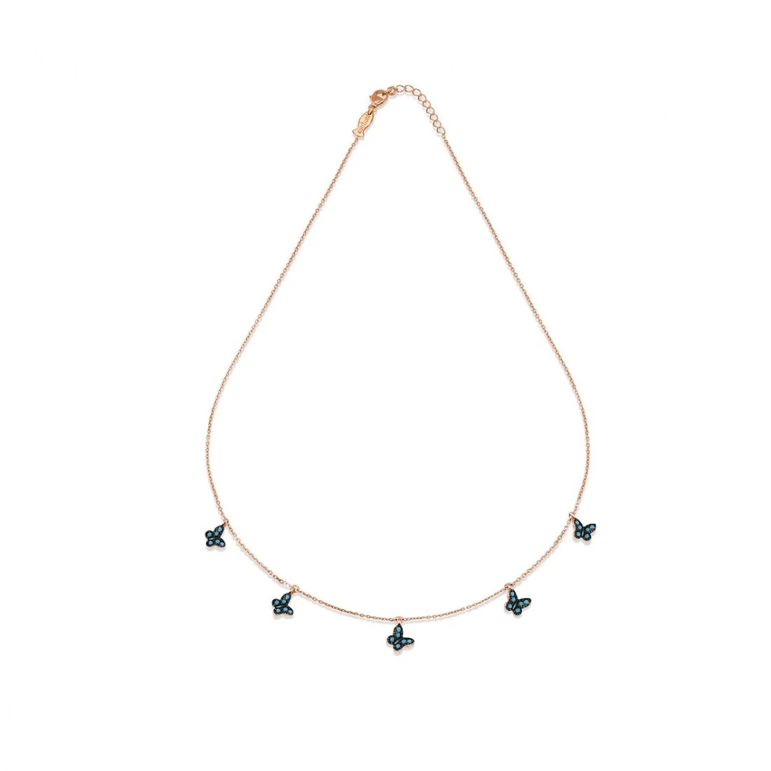Turquoise Butterfly Necklace