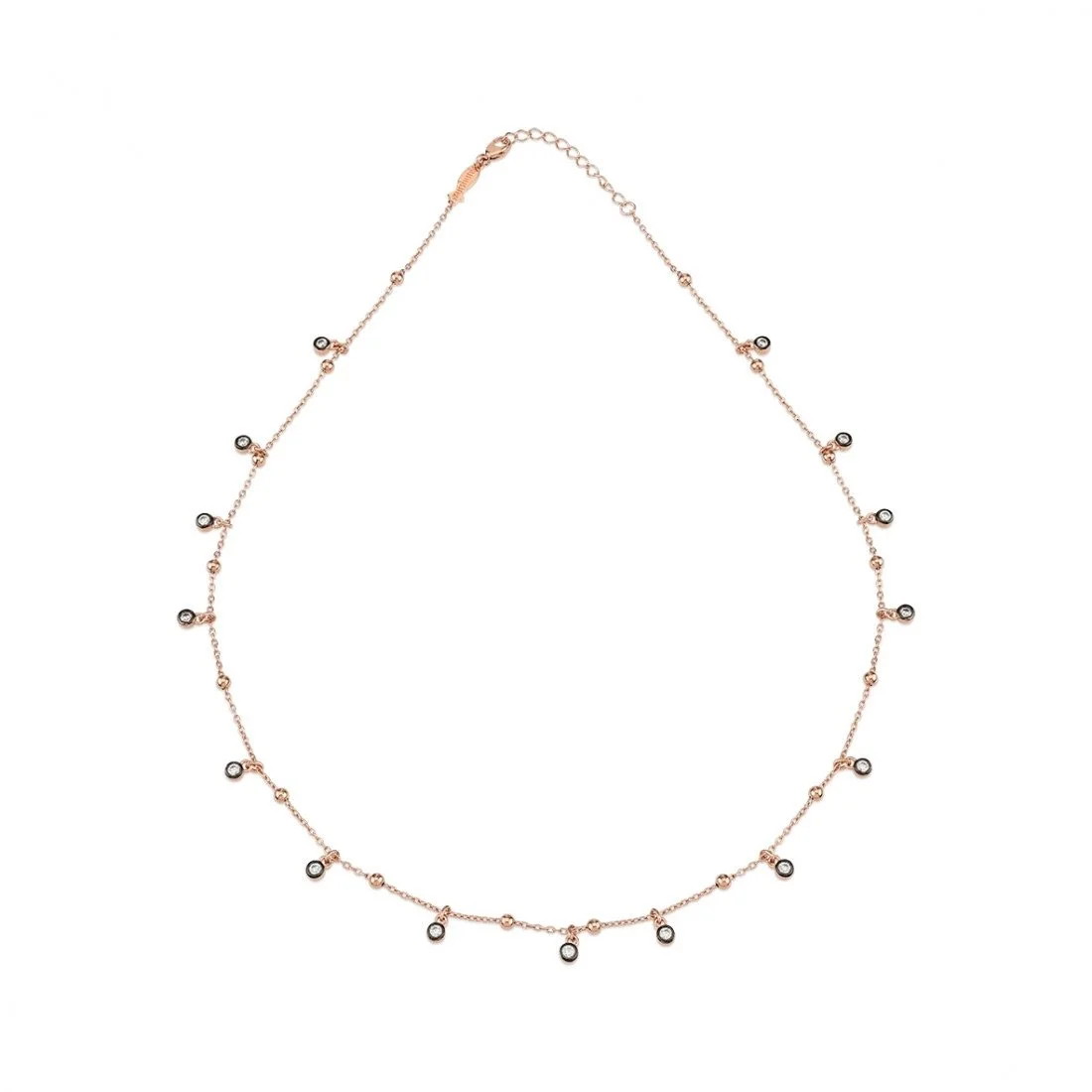 Black & White Joy Necklace