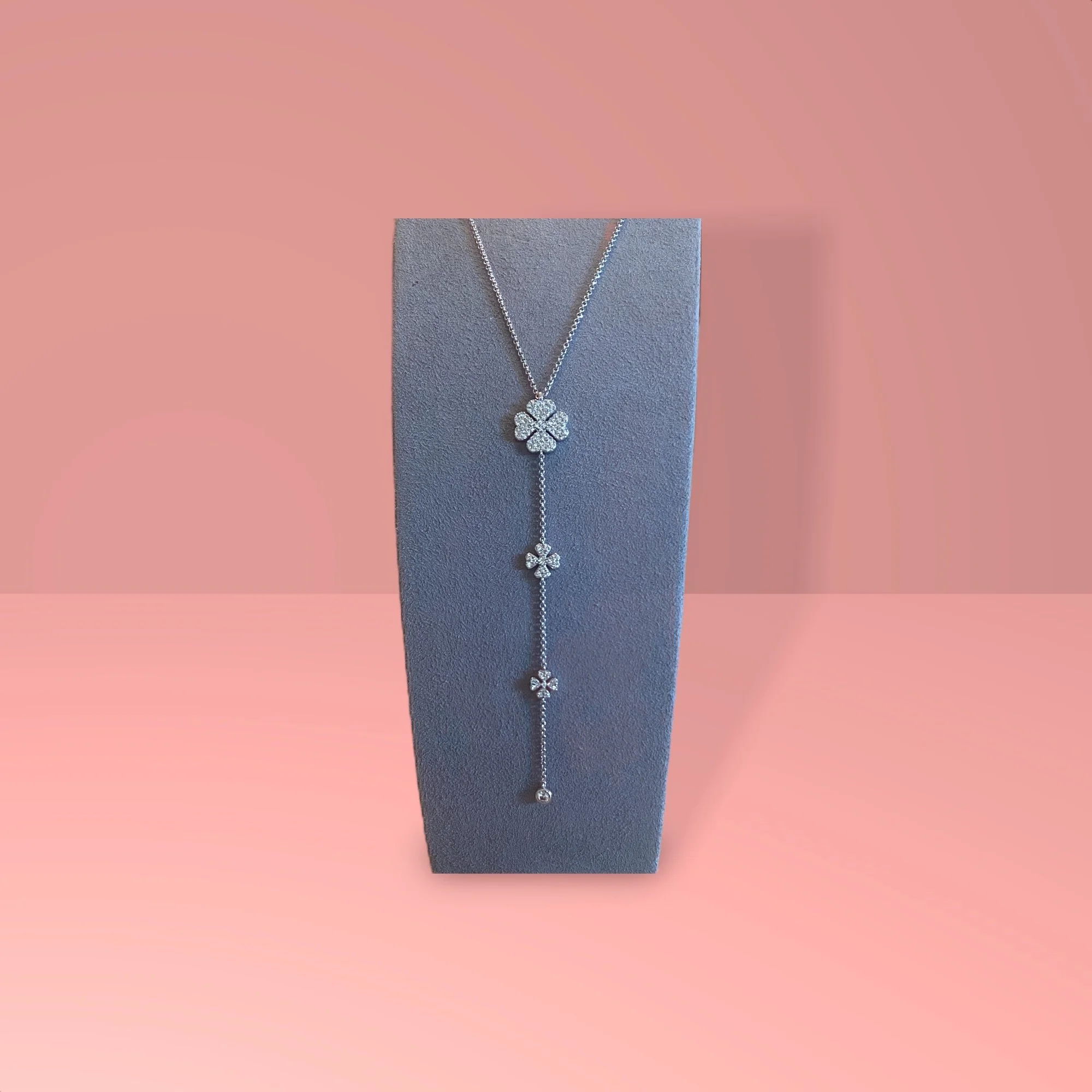 Flower Y Necklace