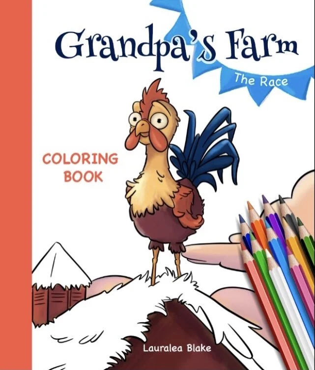 Grandpa’s Farm the Coloring Book $12.99