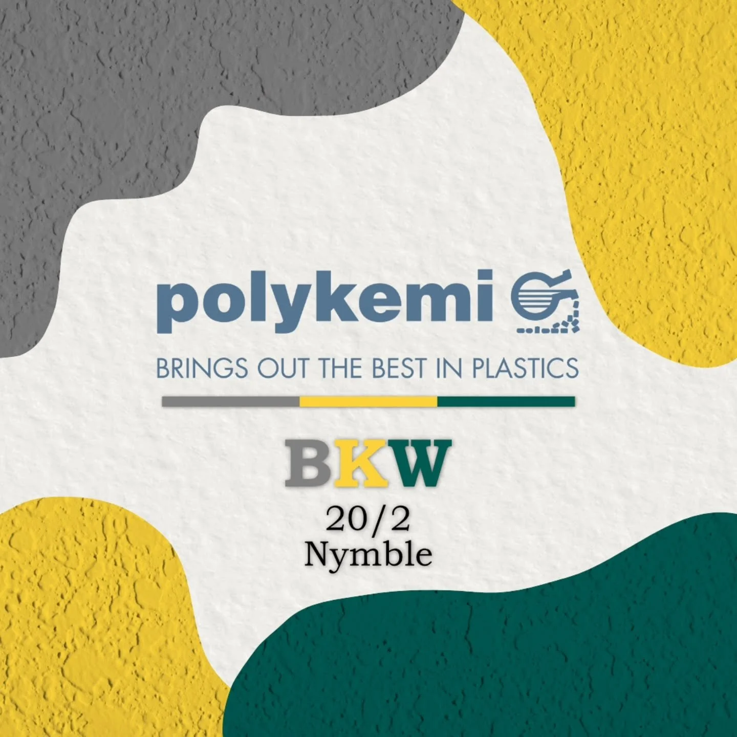 V&auml;lkommen Polykemi till BKW 2025!

Om Polykemi:
Polykemi utvecklar och producerar kundanpassade plastcompounds som tillgodoser marknadens krav p&aring; slutprodukter av h&ouml;g kvalitet.

Vi producerar och anpassar plastcompounds efter din slut
