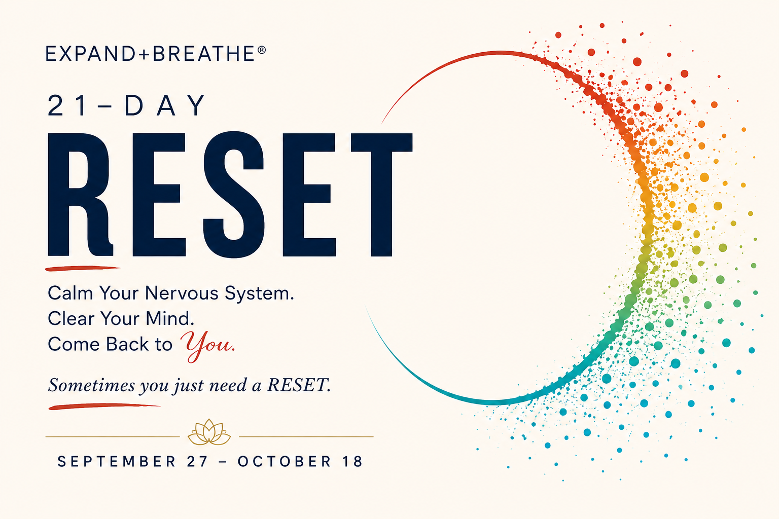 21-Day Reset: Calm Your Nervous System. Clear Your Mind. Come Back to You.