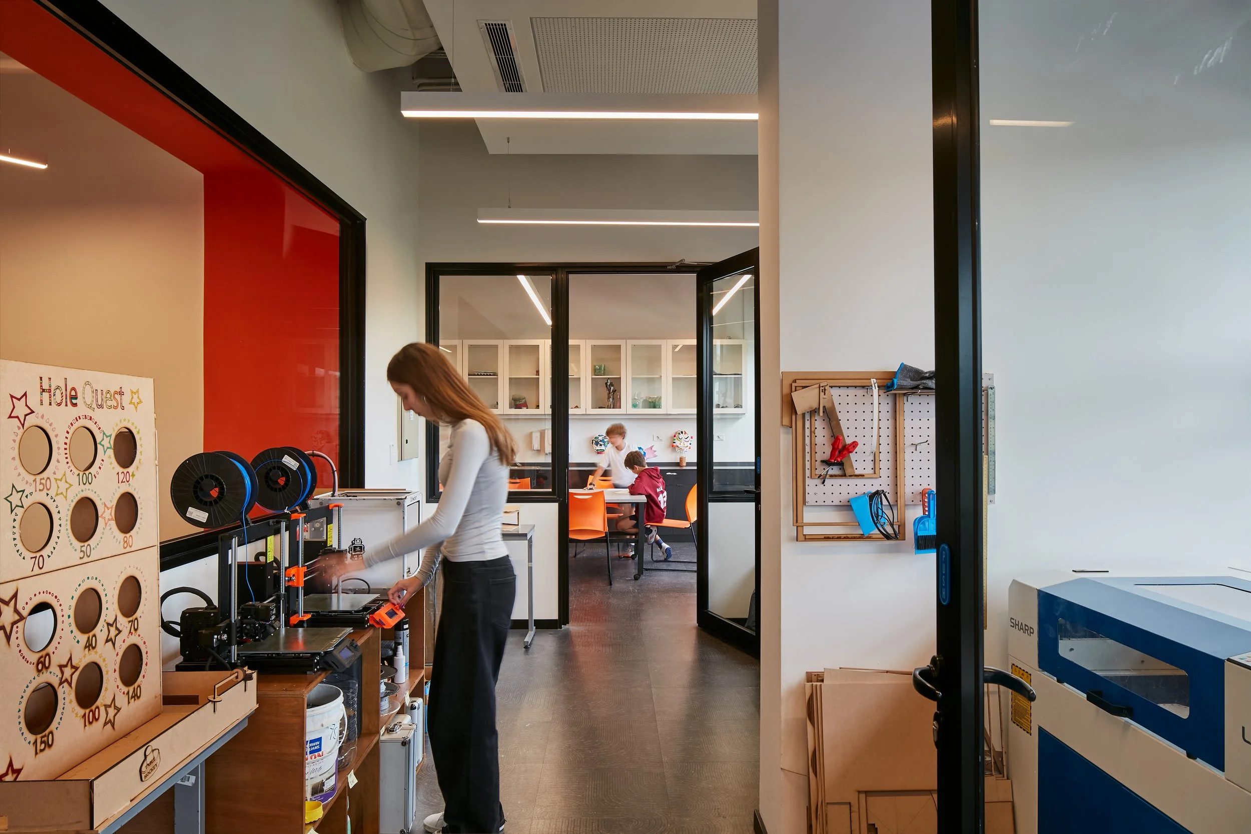 Uruguayan American School by Wheeler Kearns Architects