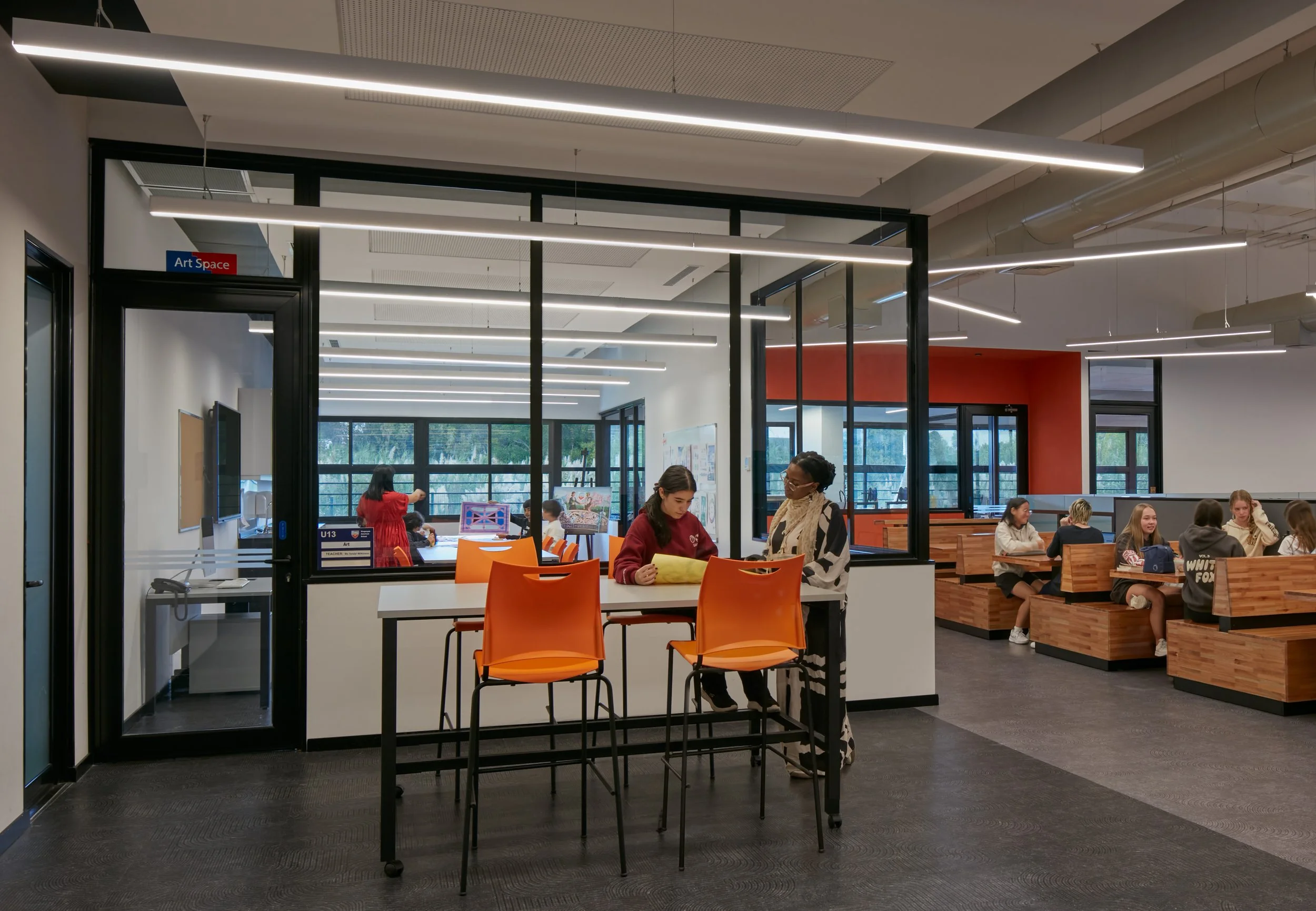 Uruguayan American School by Wheeler Kearns Architects