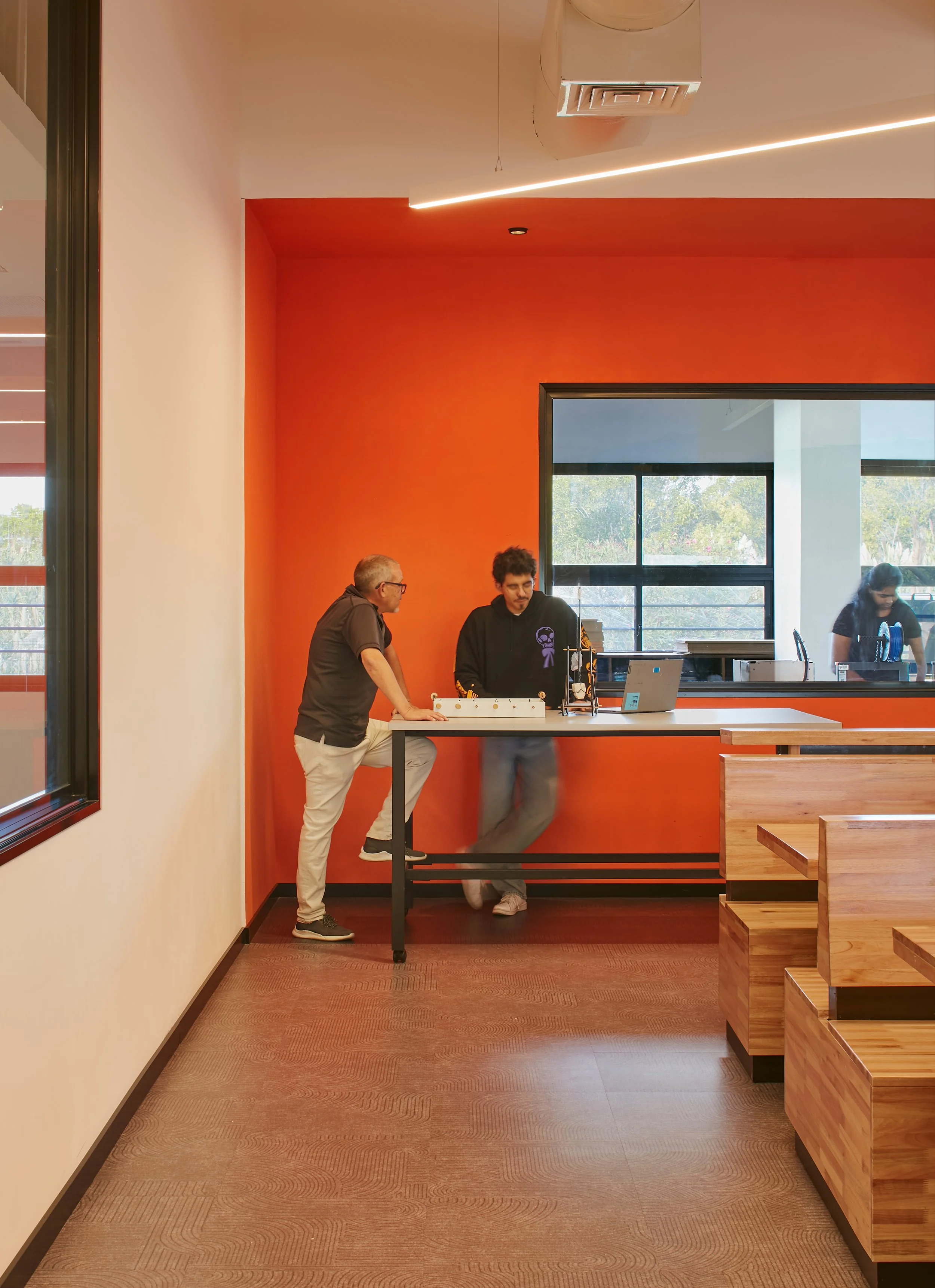 Uruguayan American School by Wheeler Kearns Architects