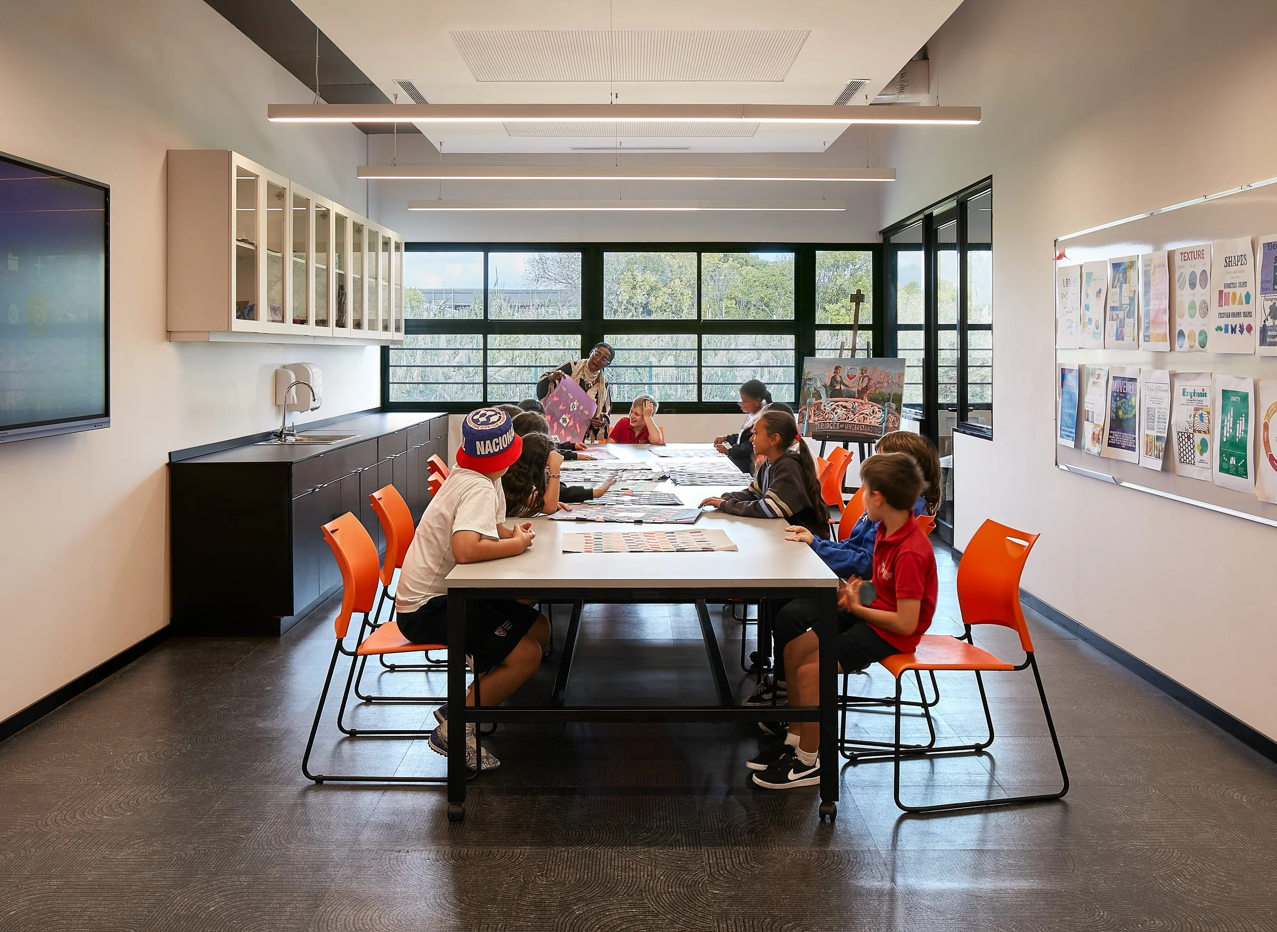 Uruguayan American School by Wheeler Kearns Architects