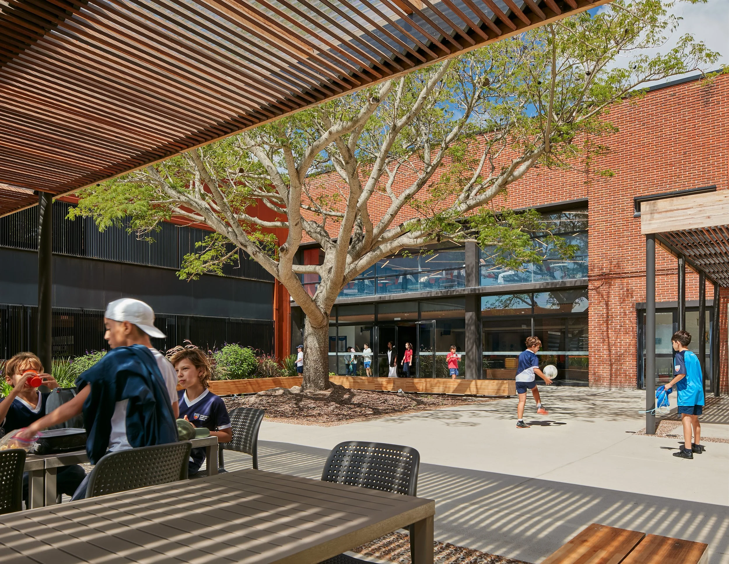 Uruguayan American School by Wheeler Kearns Architectsl