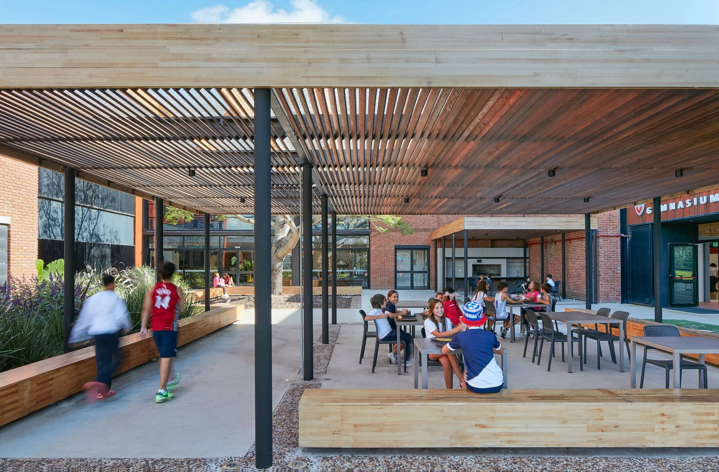 Uruguayan American School by Wheeler Kearns Architects