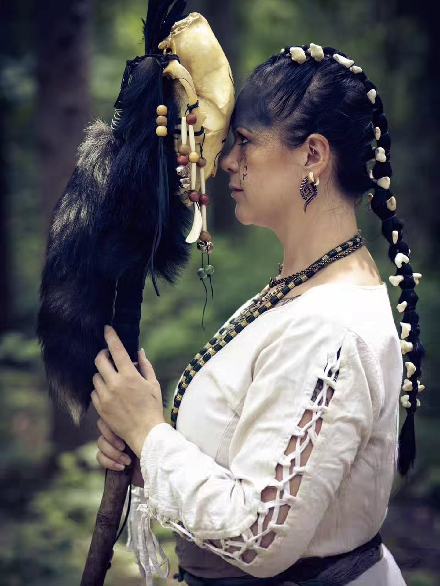 I had a random color selector pick a color. Today's color is - White. Here's some photos of mine featuring the color #white. 
#cosplay #RennFaire #studiophotography #portraitphotography