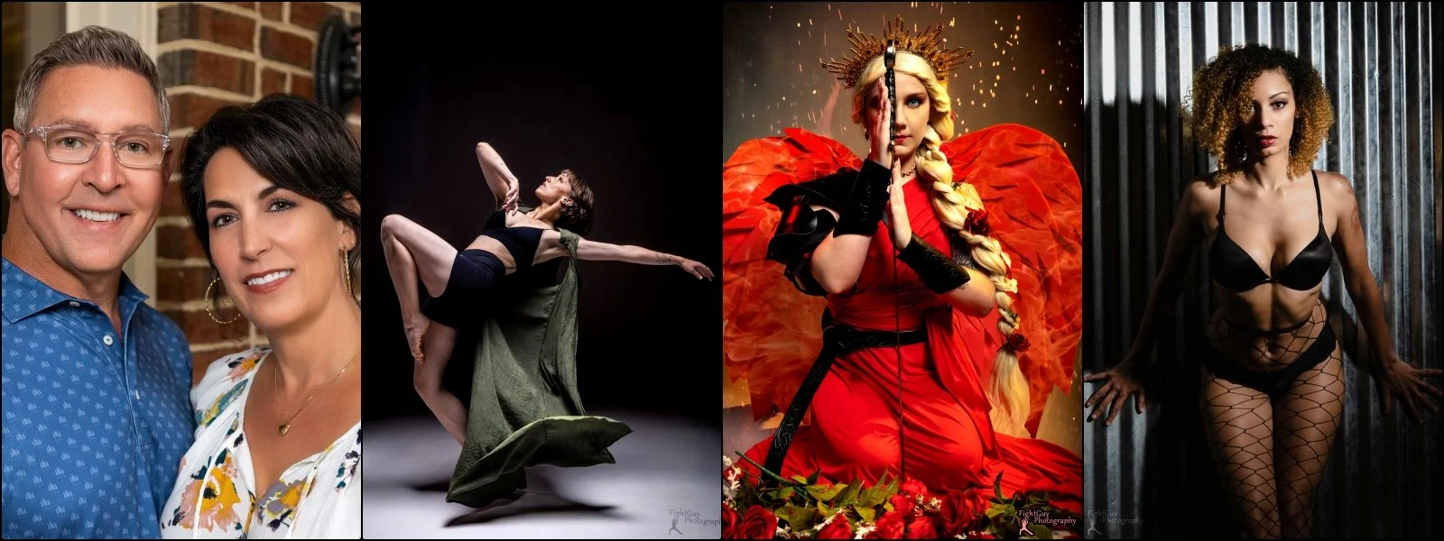 Professional headshots, dance photography, creative portraiture, glamour photography