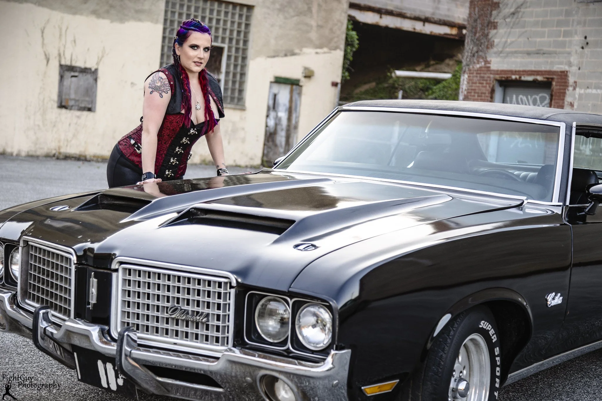 Glamour portrait session in Baltimore, Maryland