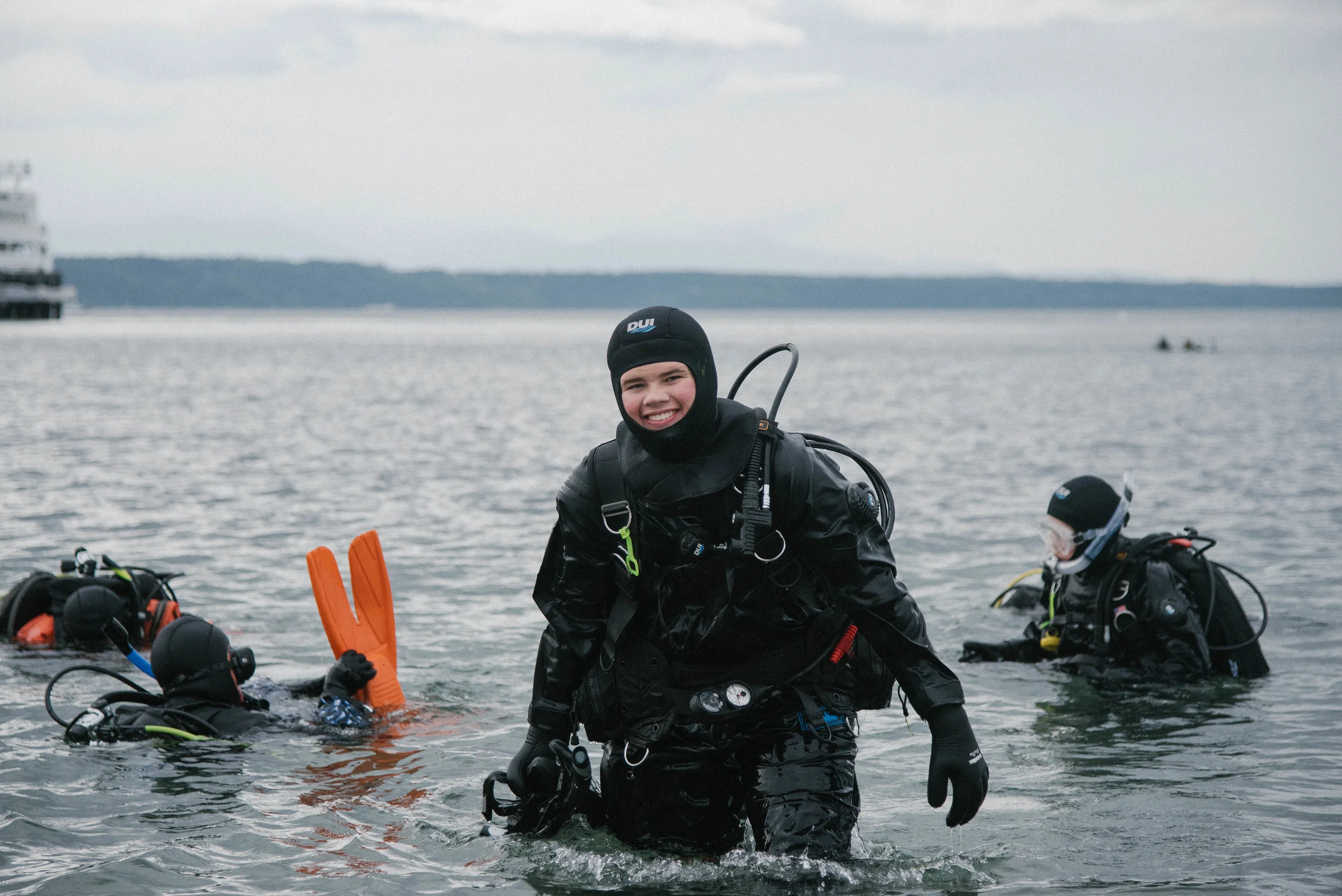 Open Water &amp; Dry Suit Scuba Diving Camp Teen Week