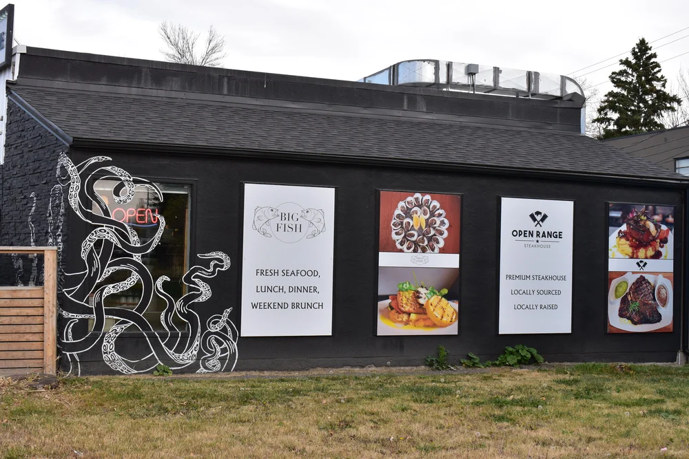 Menu Renfrew — Big Fish & Open Range