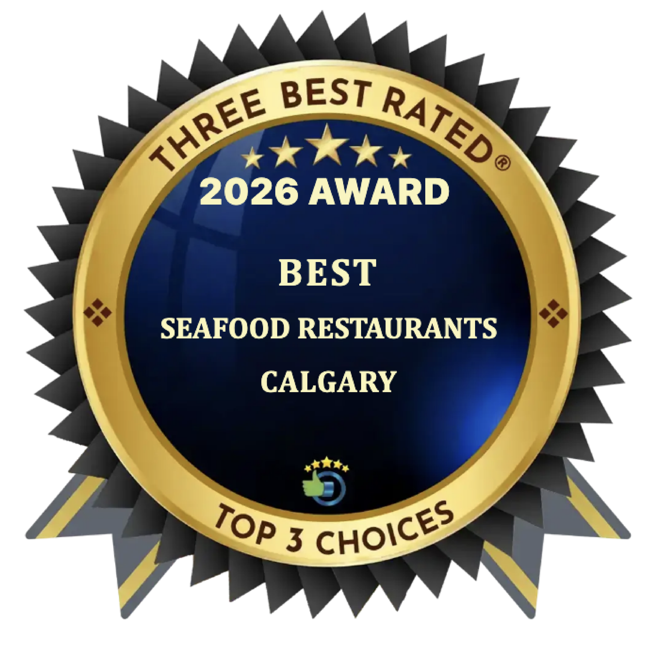 2026 Best Seafood Restaurant Award Big Fish & Open Range Renfrew