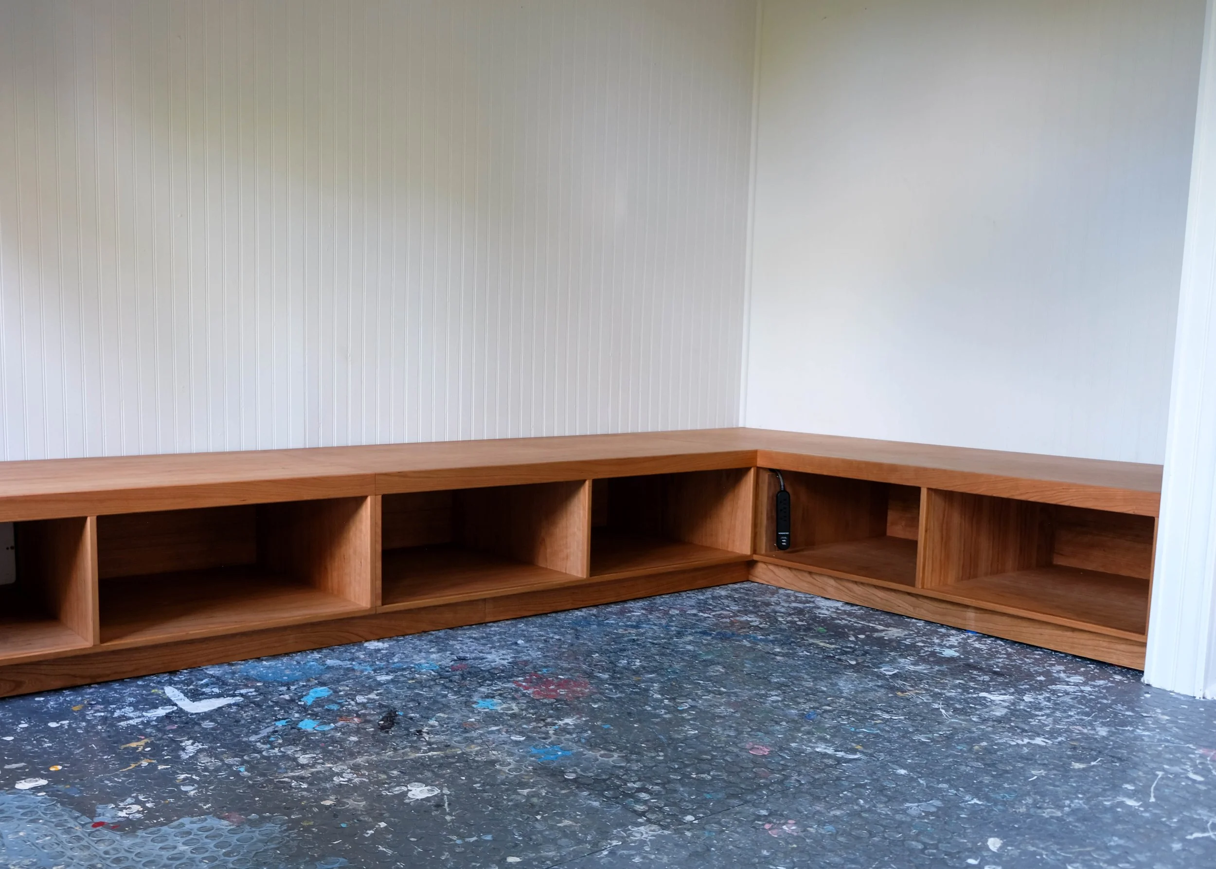 Cherry Built-In Day Bed ~ custom pricing upon request