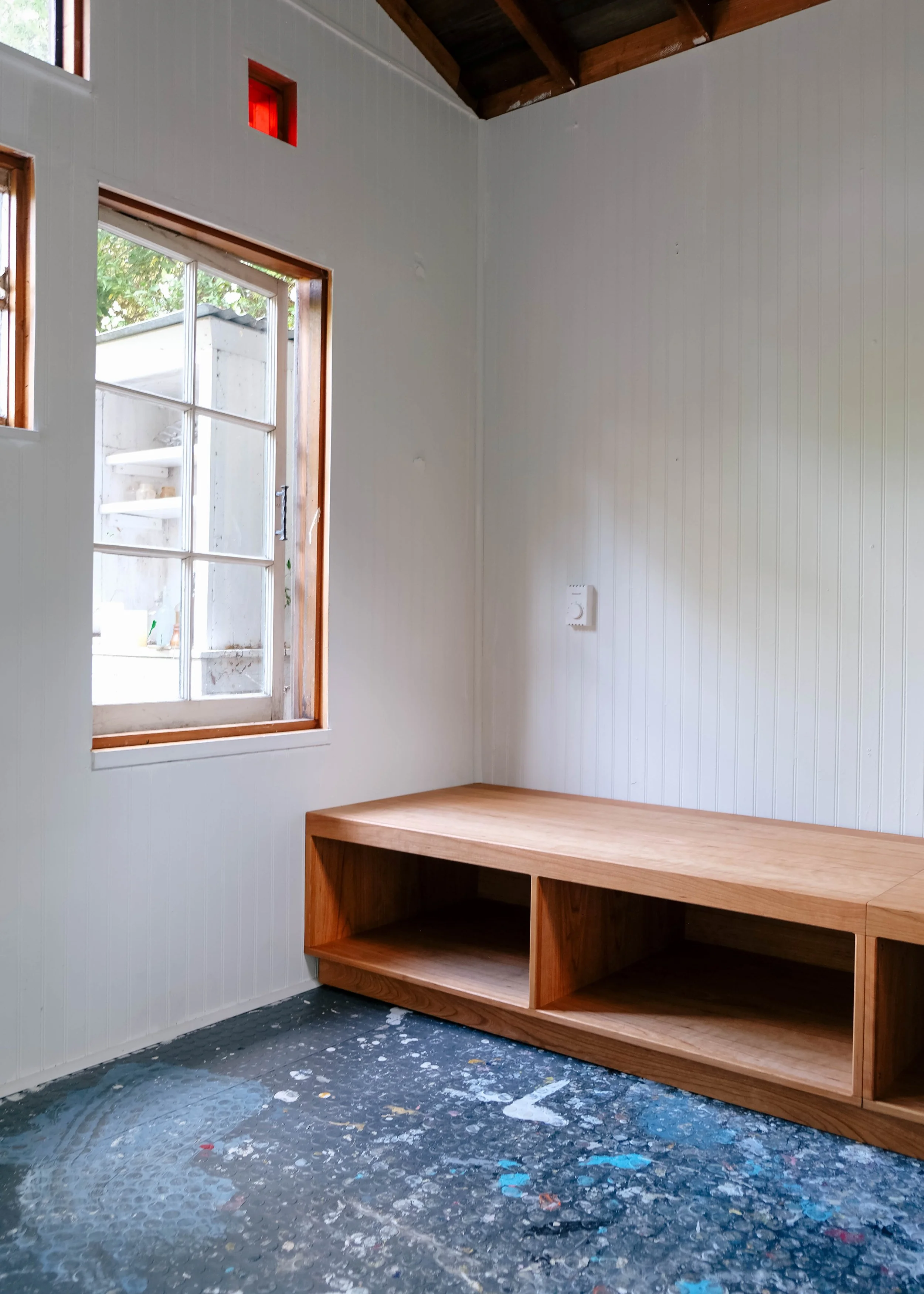 Cherry Built-In Day Bed ~ custom pricing upon request