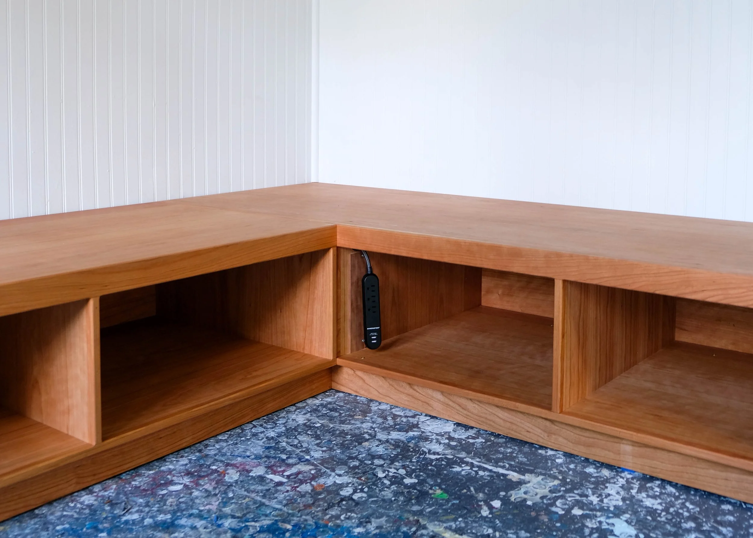 Cherry Built-In Day Bed ~ custom pricing upon request